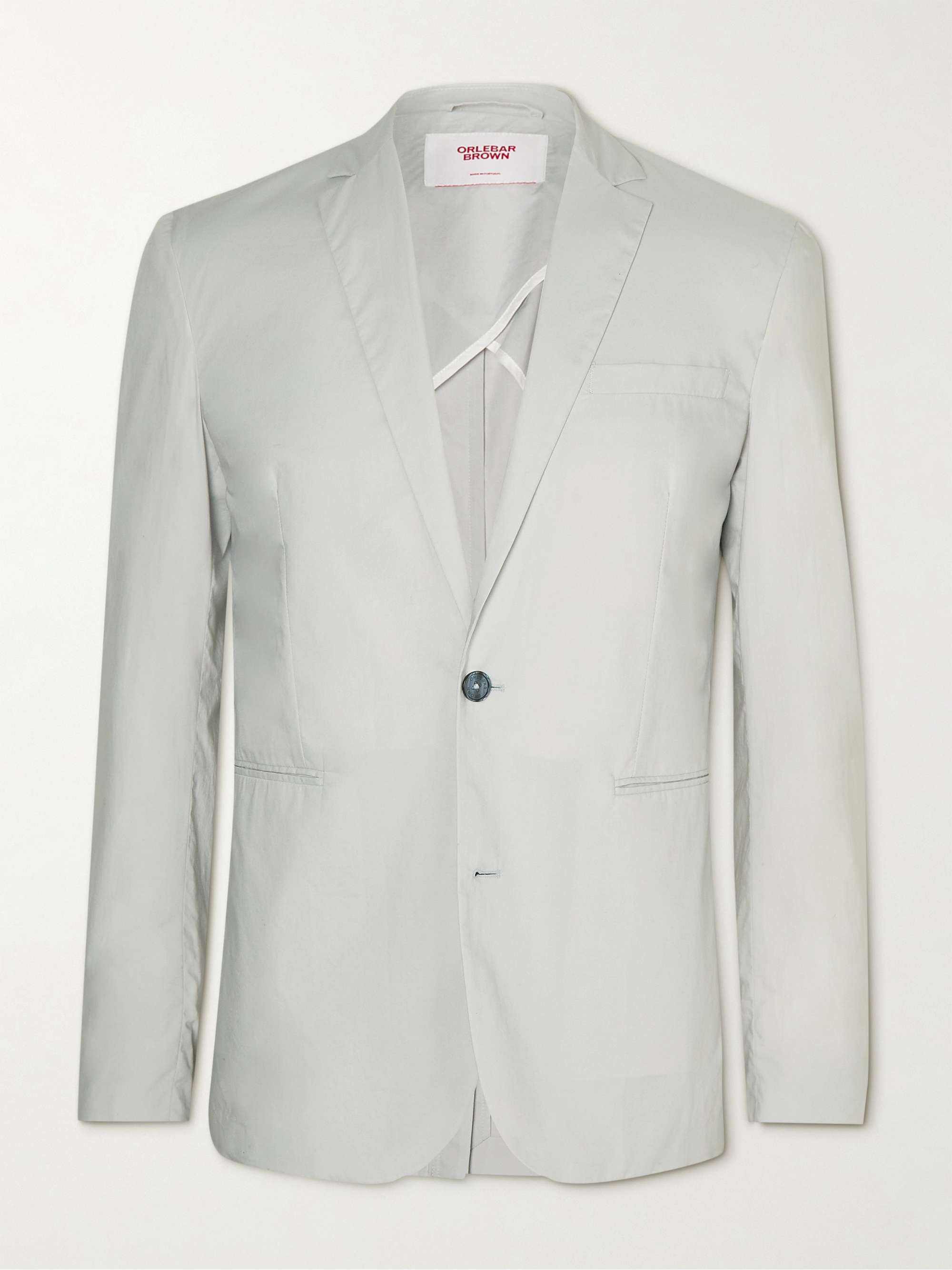 ORLEBAR BROWN Ullock Stretch-Cotton Poplin Blazer