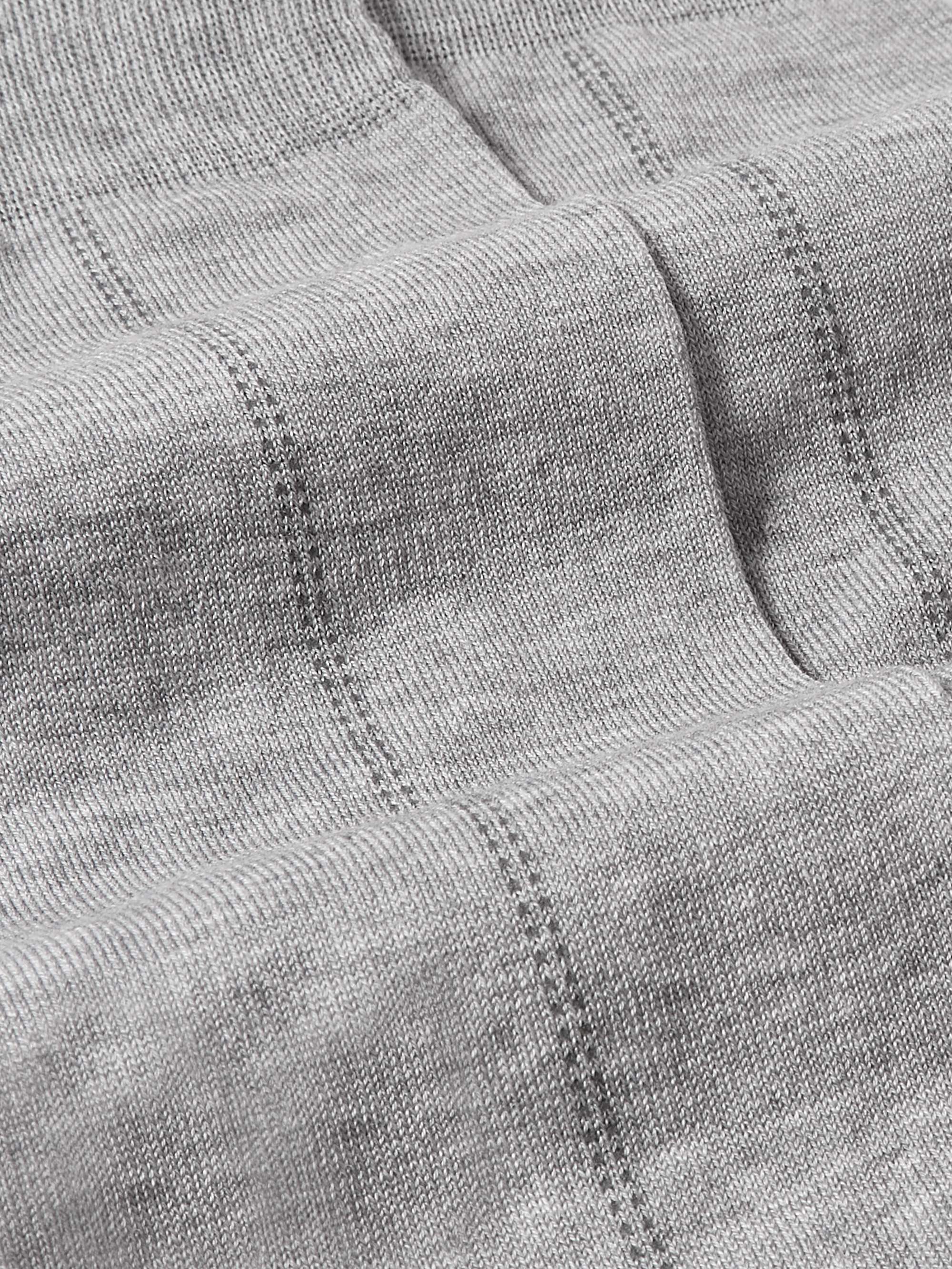 ZEGNA Stretch Cotton-Blend Socks