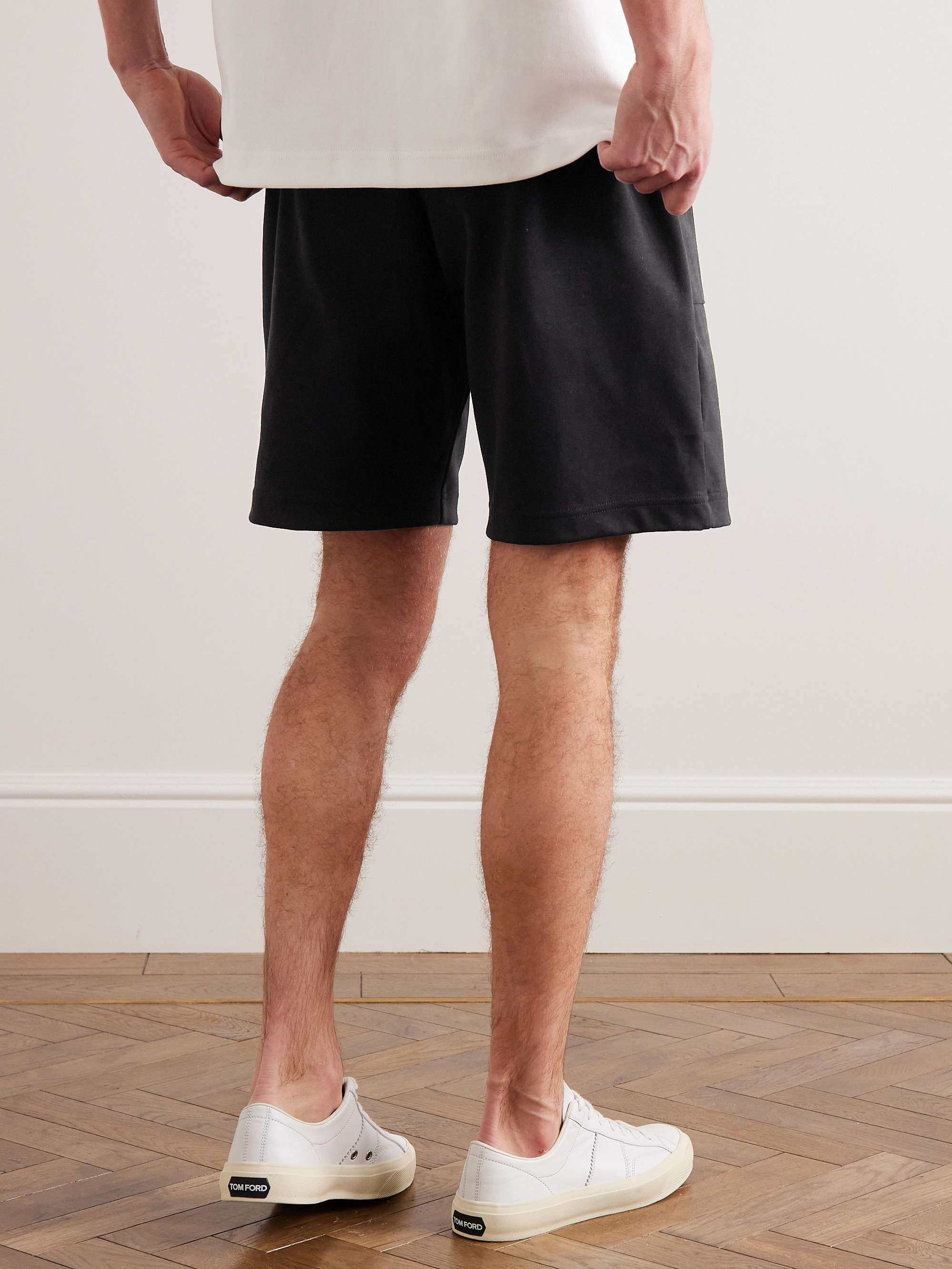 ZEGNA StraightLeg CottonJersey Shorts for Men MR PORTER