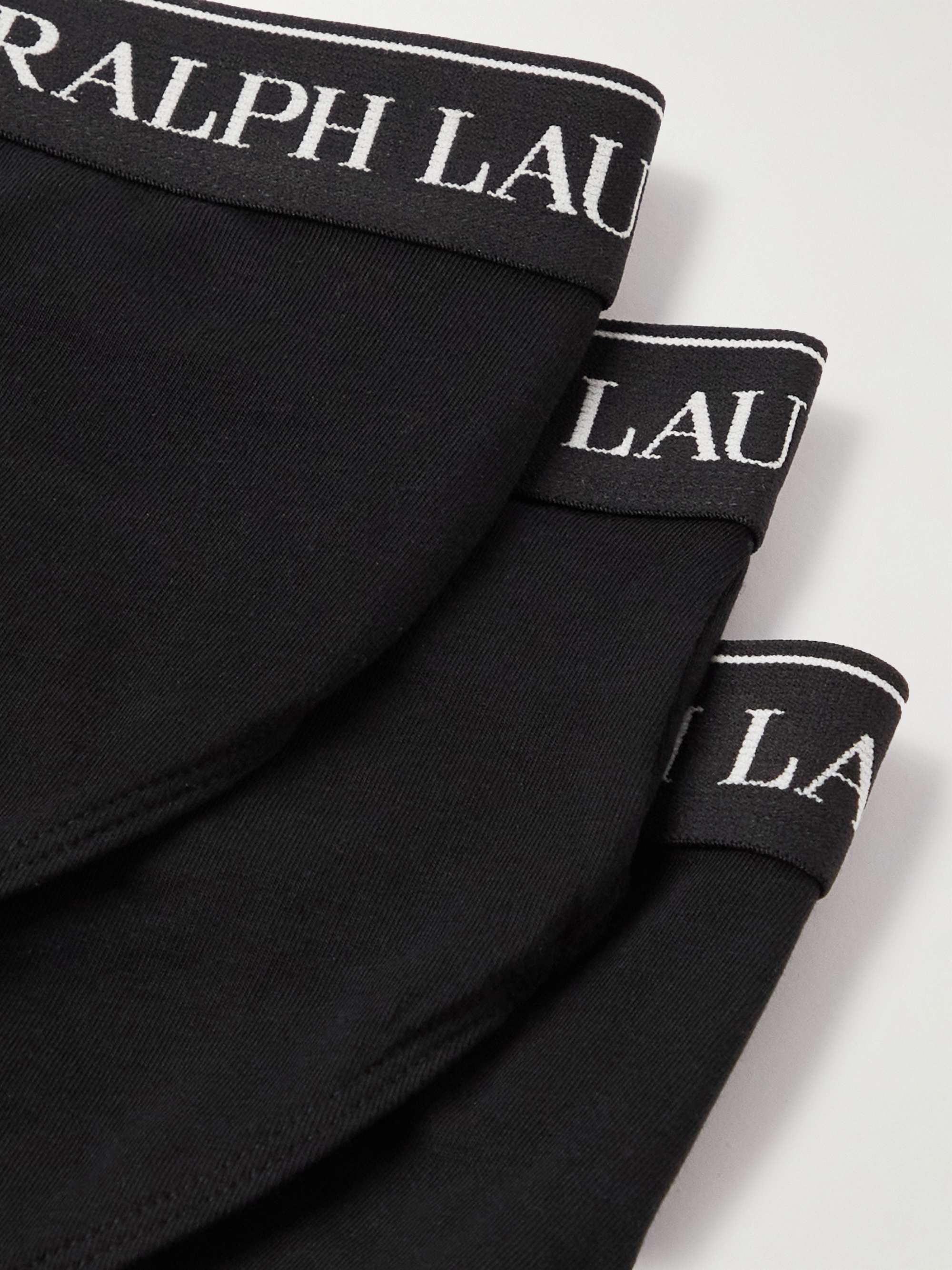 POLO RALPH LAUREN Three-Pack Stretch-Cotton Briefs