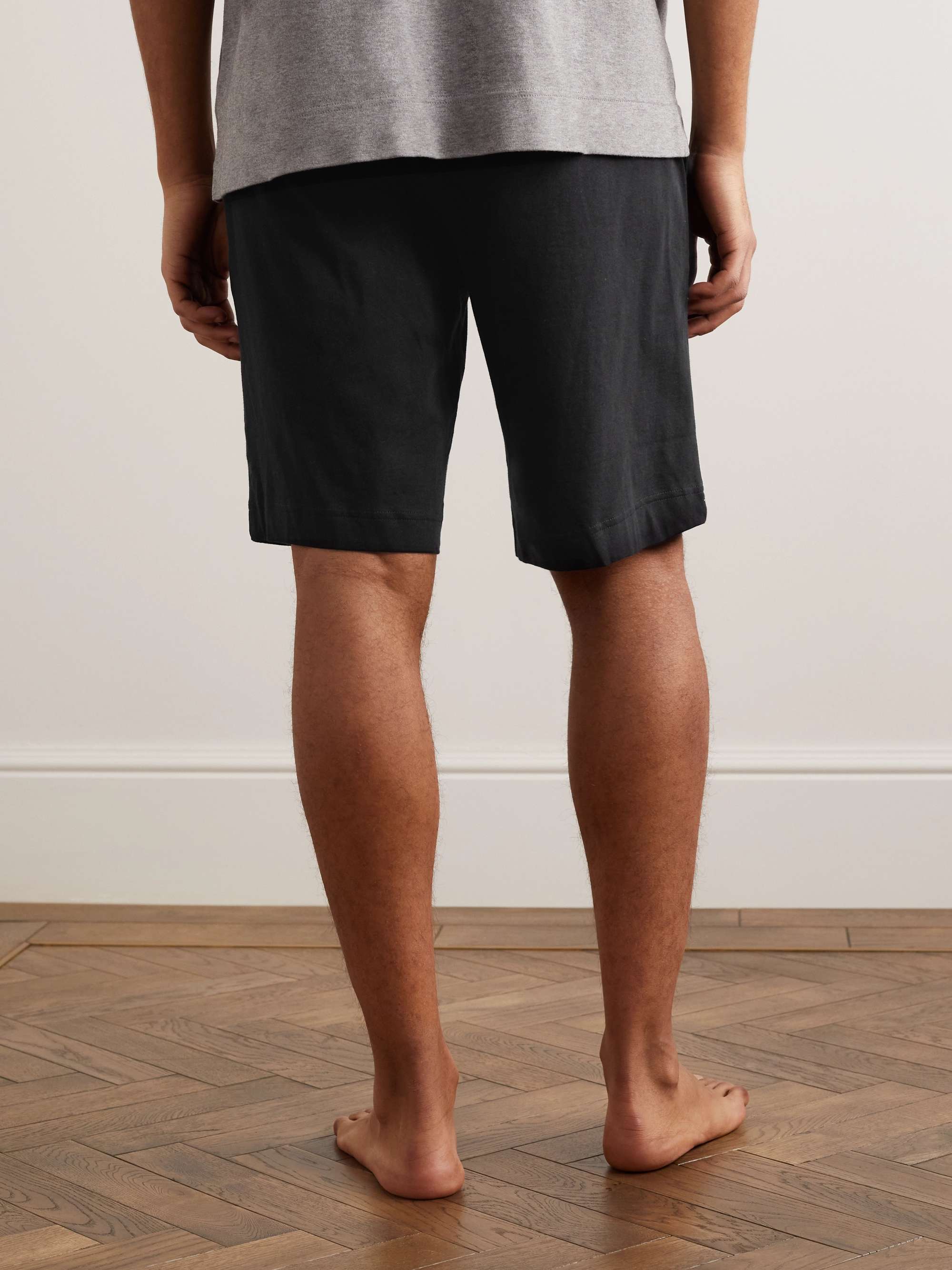 POLO RALPH LAUREN Straight-Leg Cotton-Jersey Pyjama Shorts