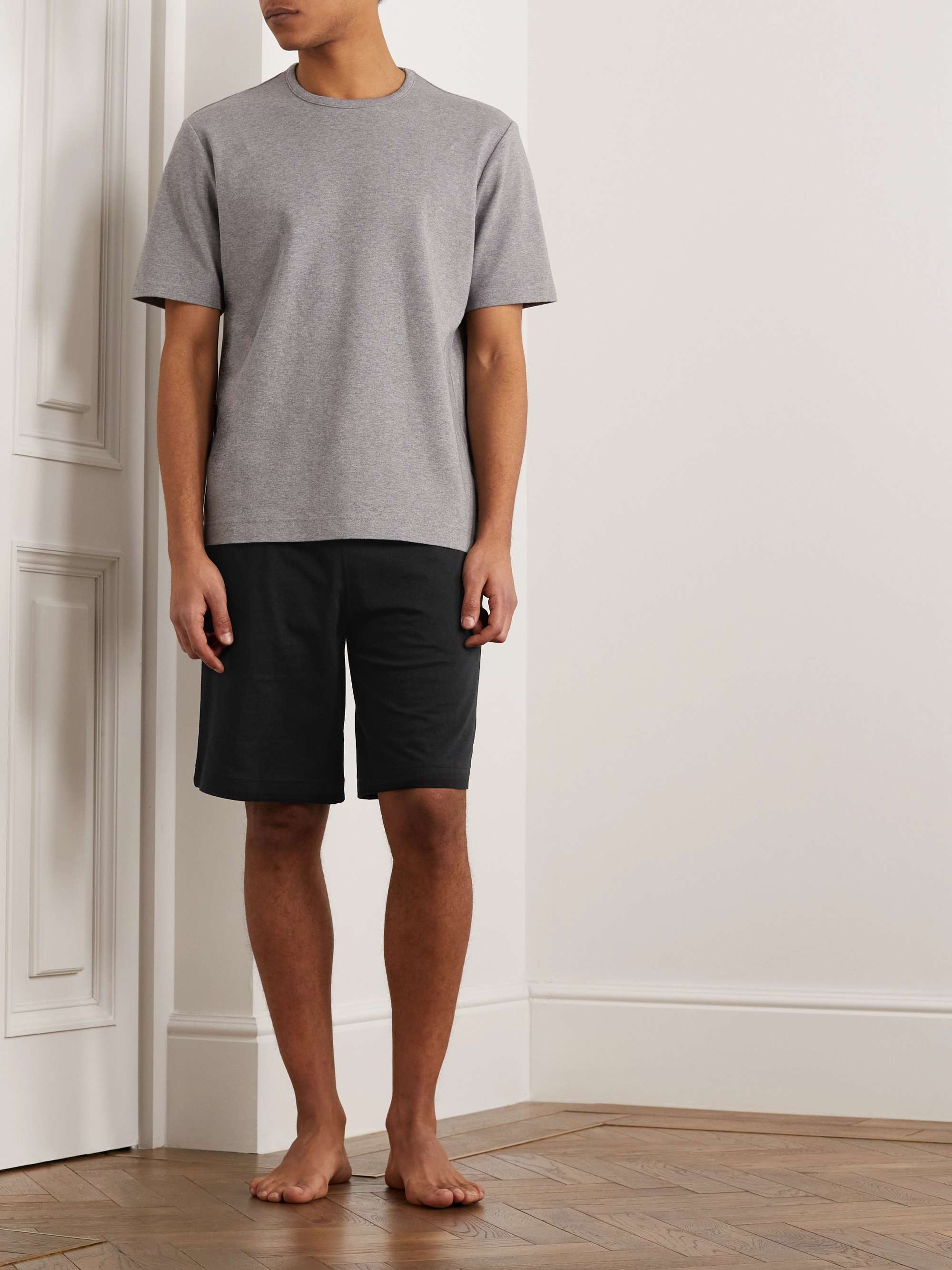 POLO RALPH LAUREN Straight-Leg Cotton-Jersey Pyjama Shorts