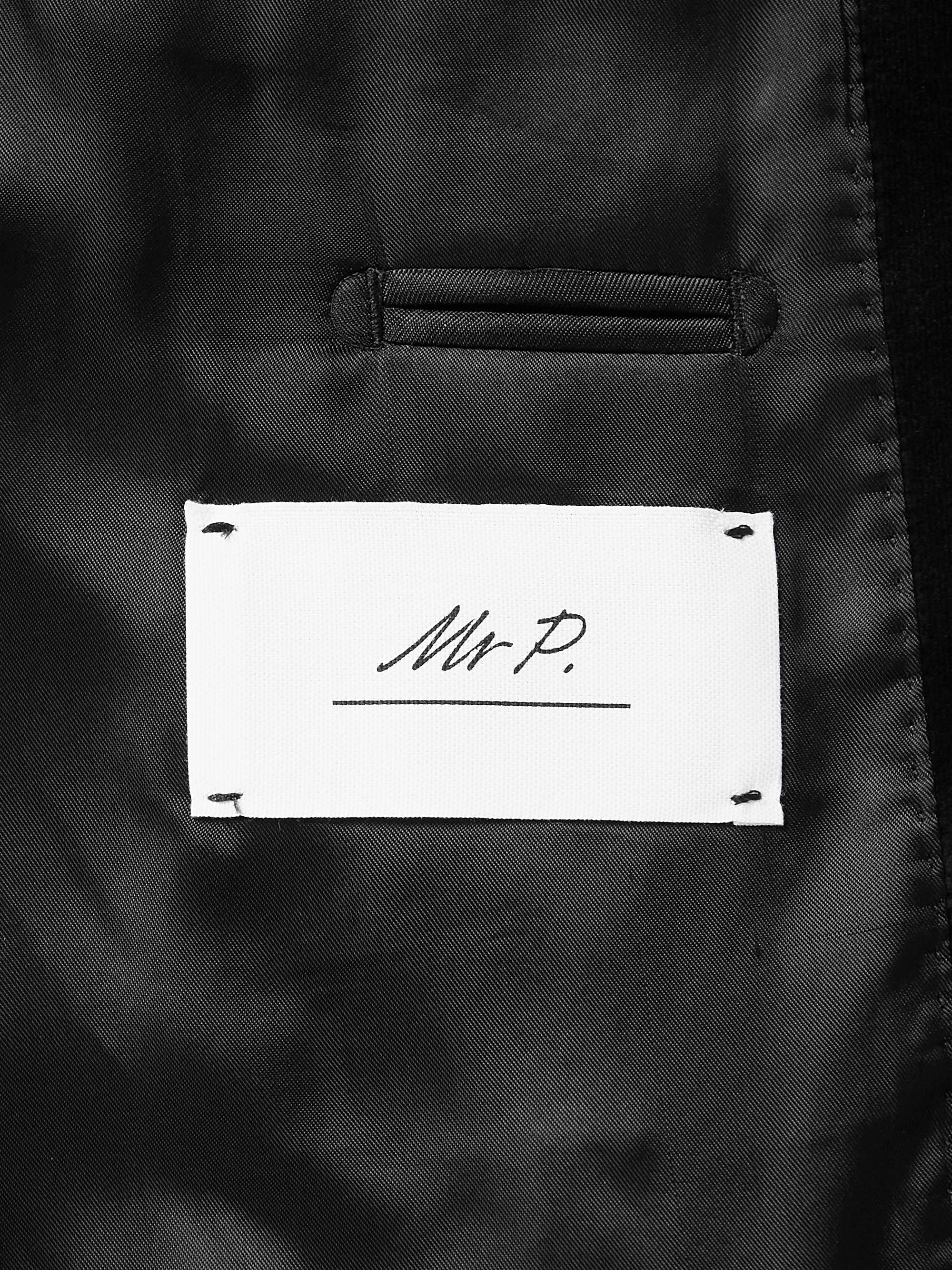 MR P. Cotton-Blend Velvet Tuxedo Jacket