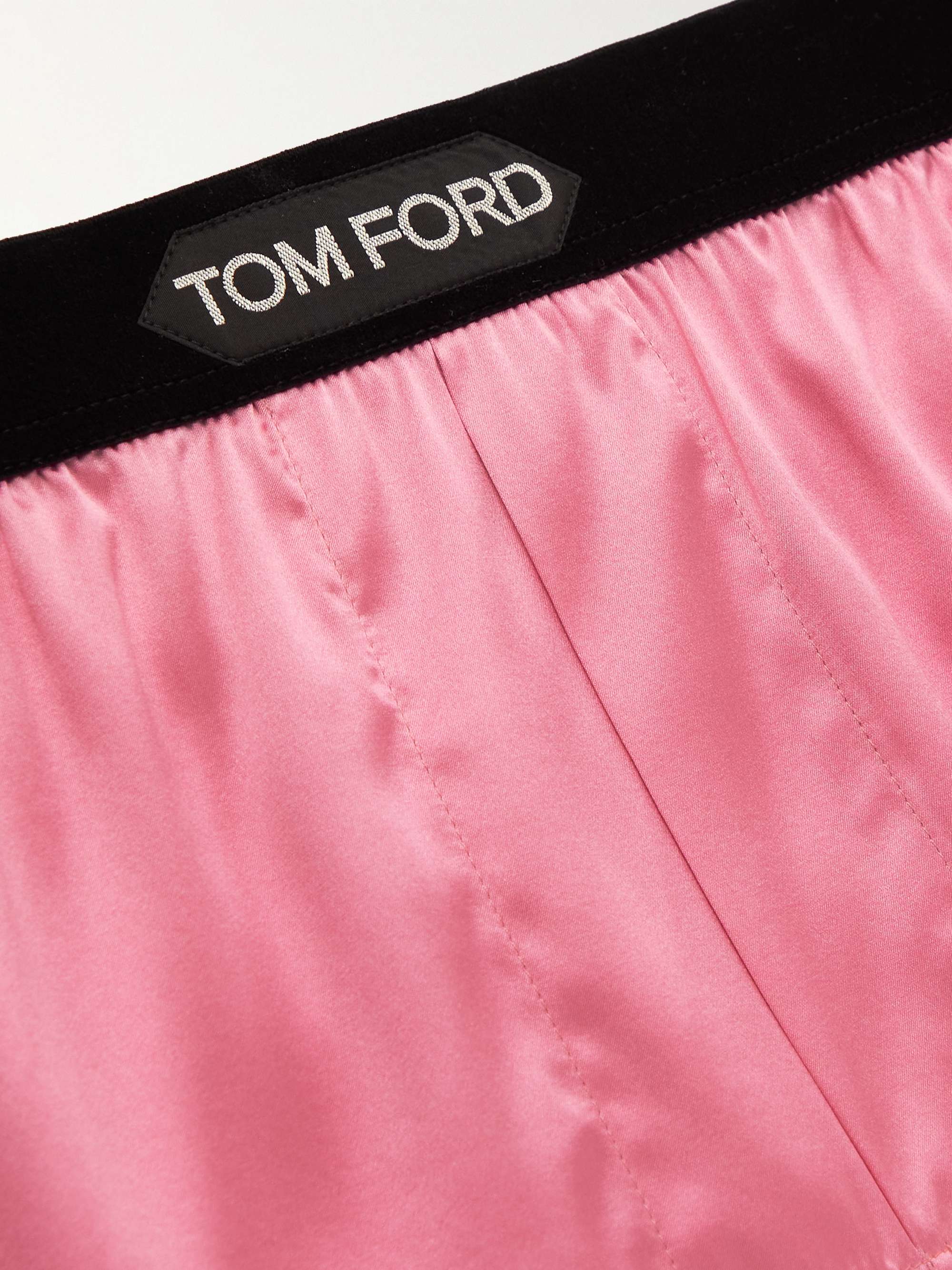 TOM FORD Stretch-Silk Satin Boxers