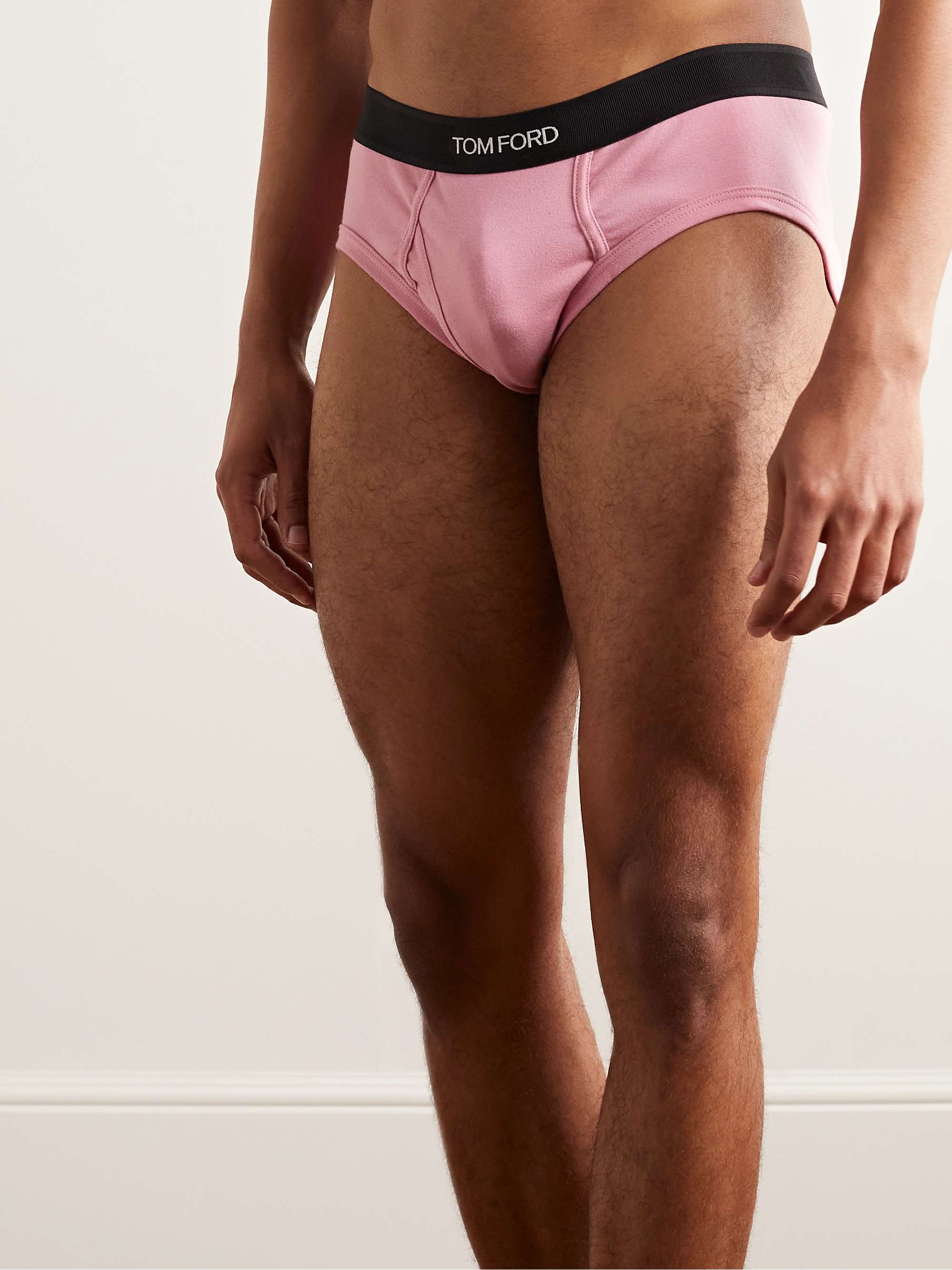 TOM FORD Stretch-Cotton Briefs