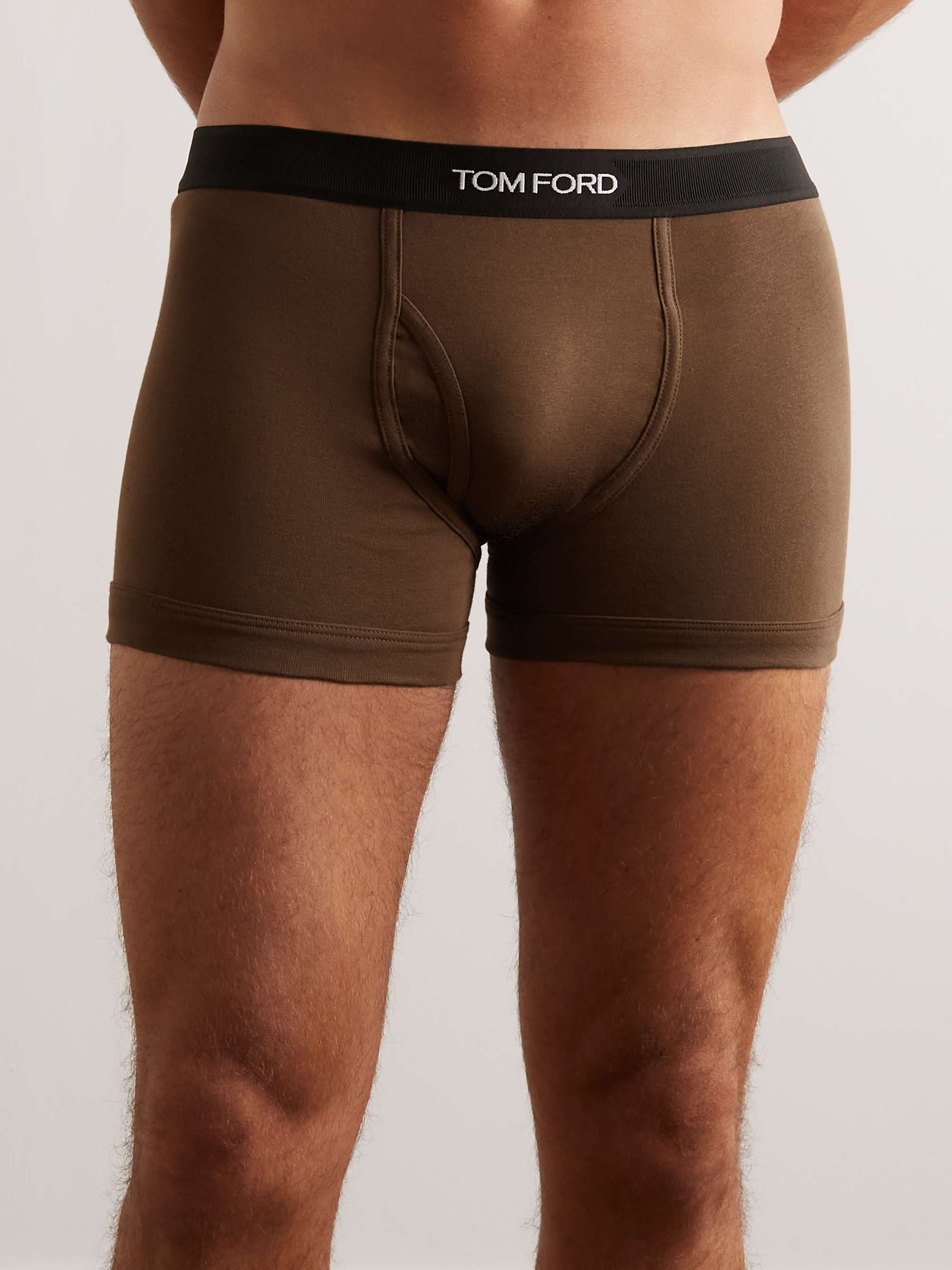 TOM FORD Stretch-Cotton Boxer Briefs