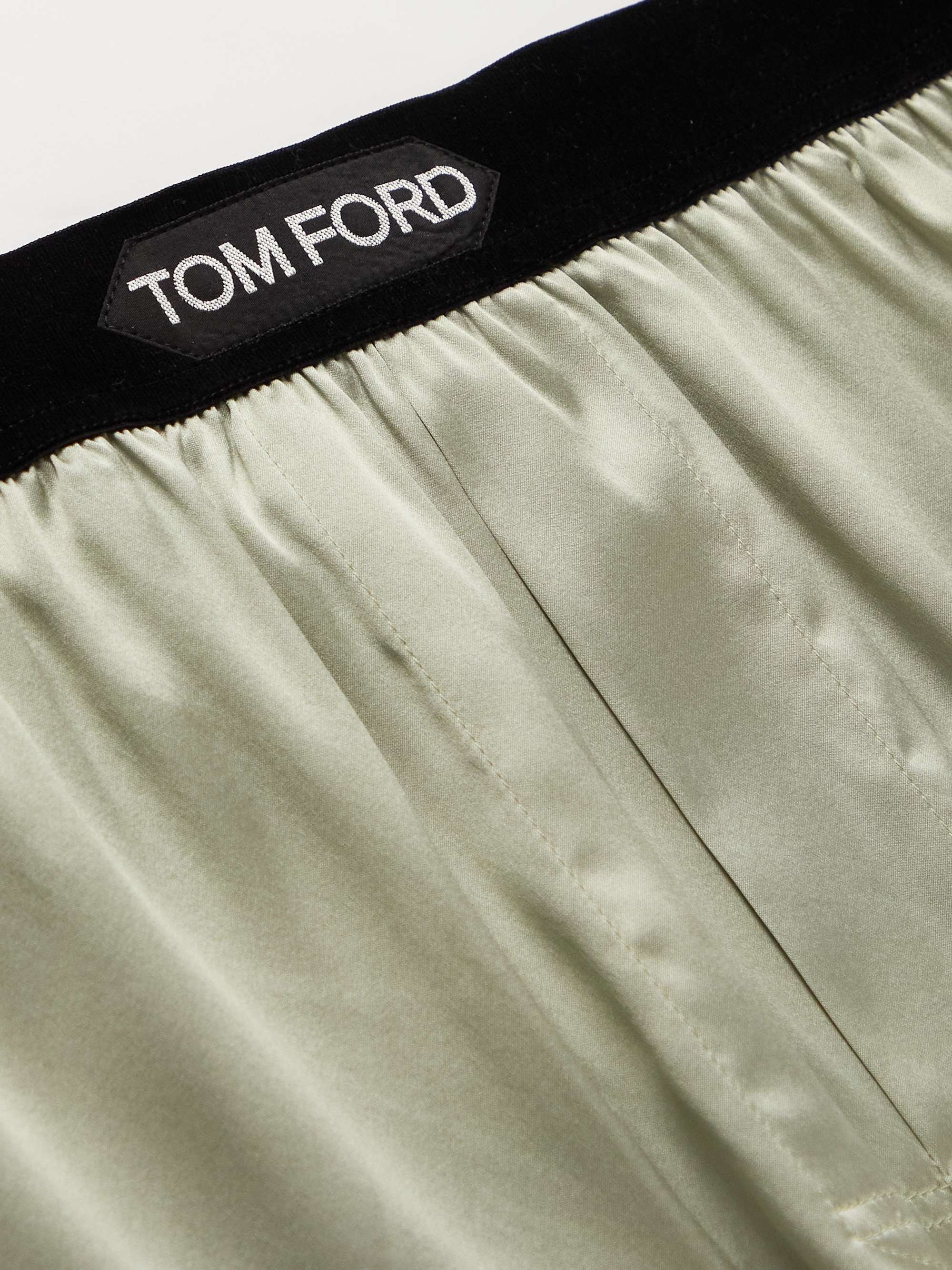 TOM FORD Stretch-Silk Satin Boxers