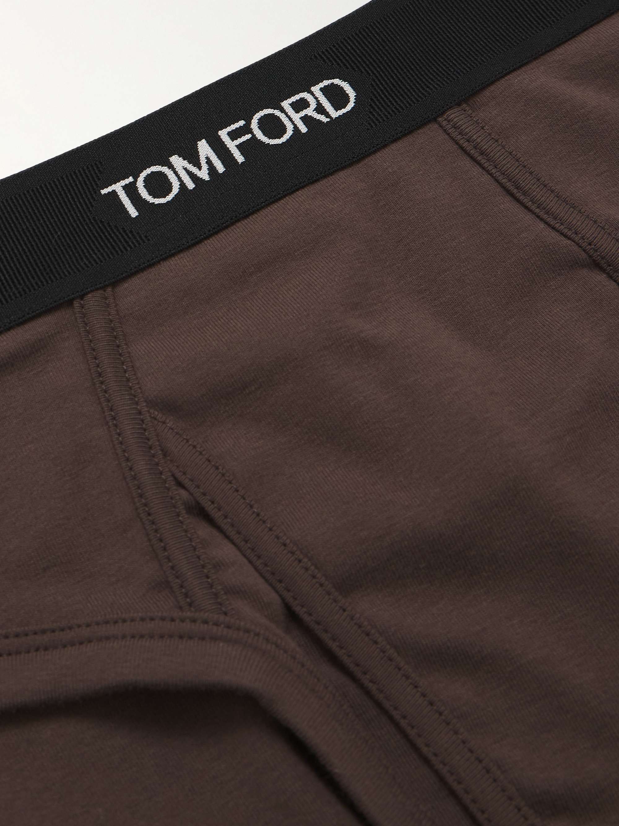 TOM FORD Stretch-Cotton Briefs