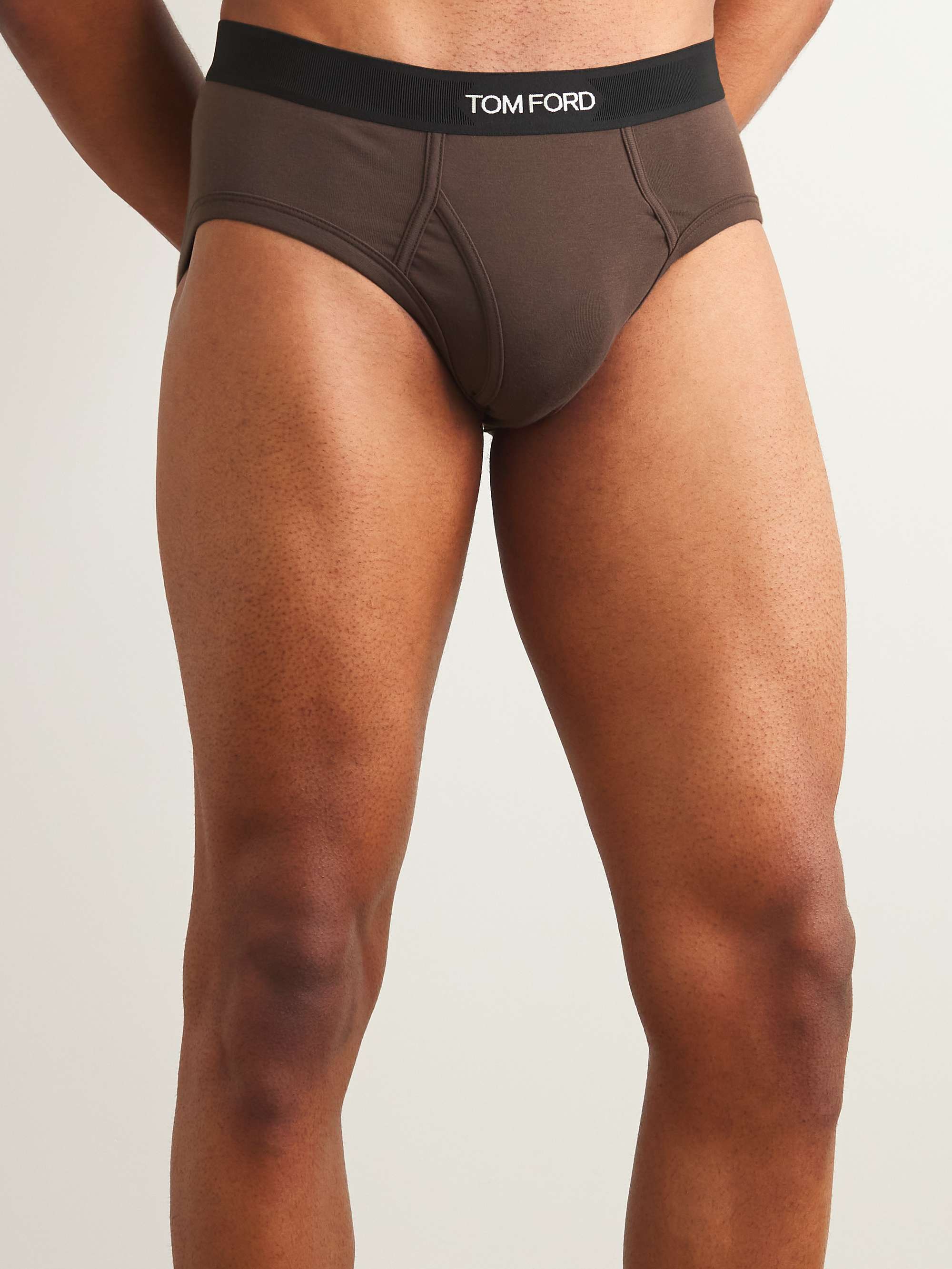 TOM FORD Stretch-Cotton Briefs for Men