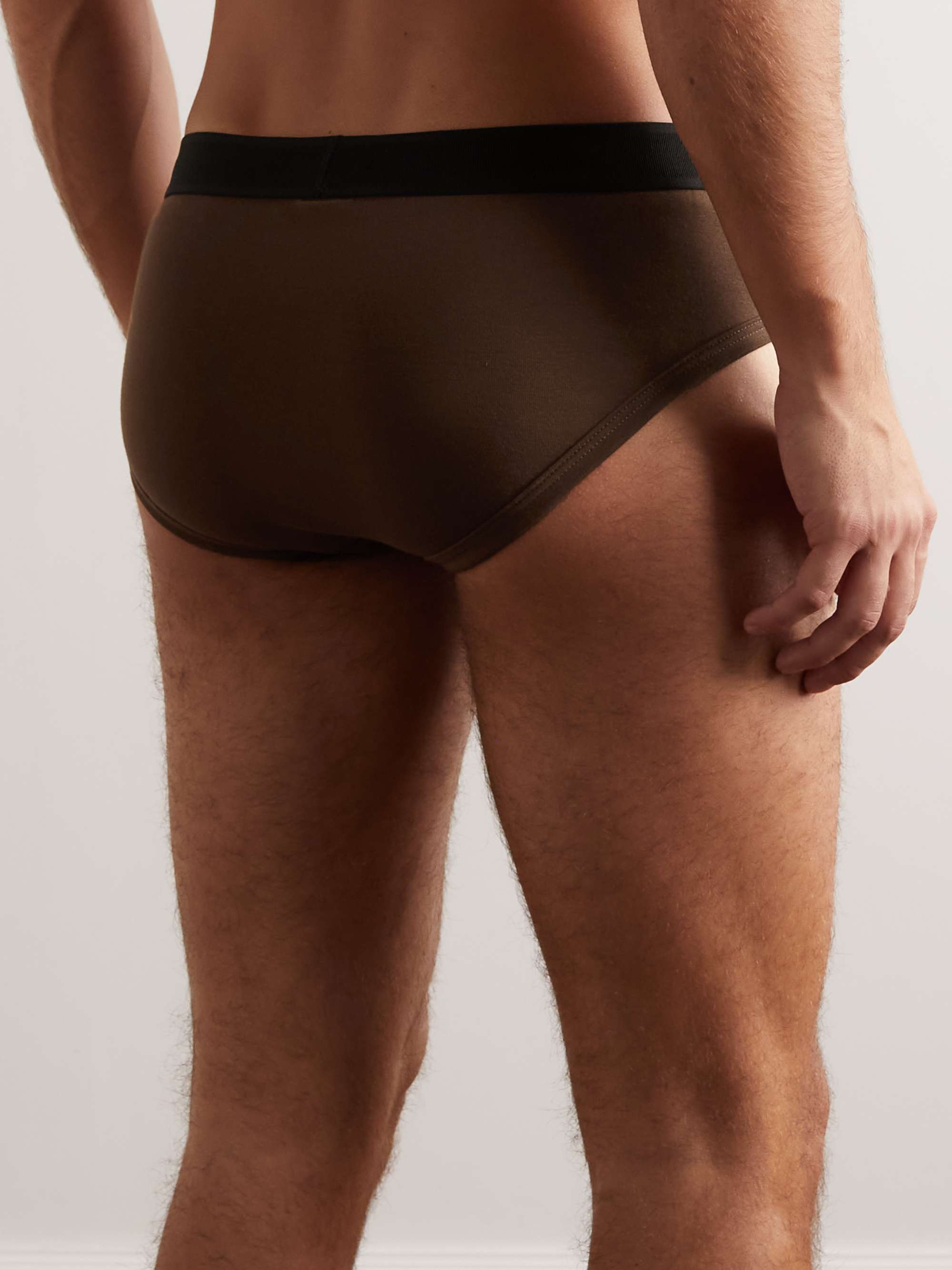 TOM FORD Stretch-Cotton Briefs