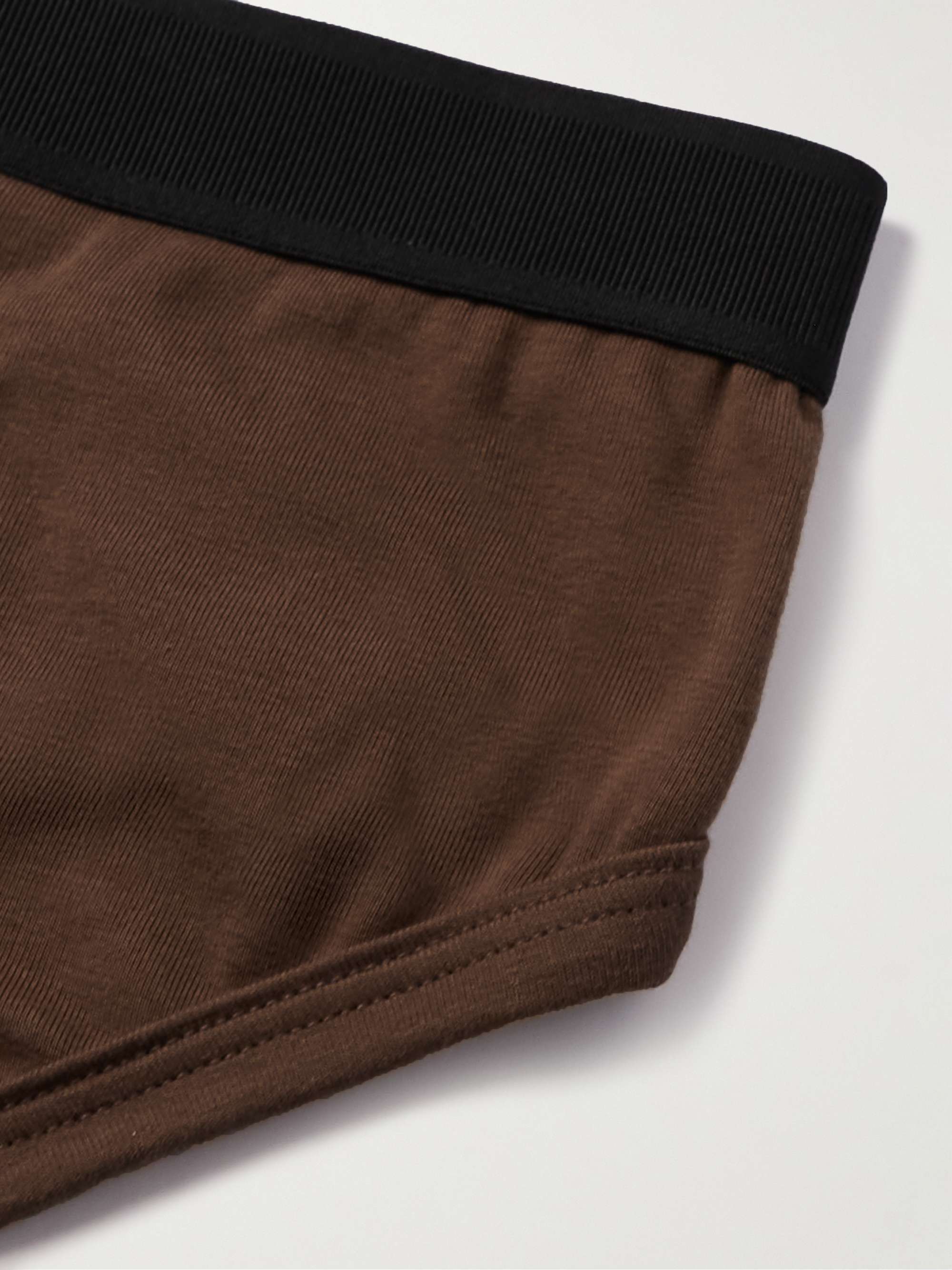 TOM FORD Stretch-Cotton Briefs