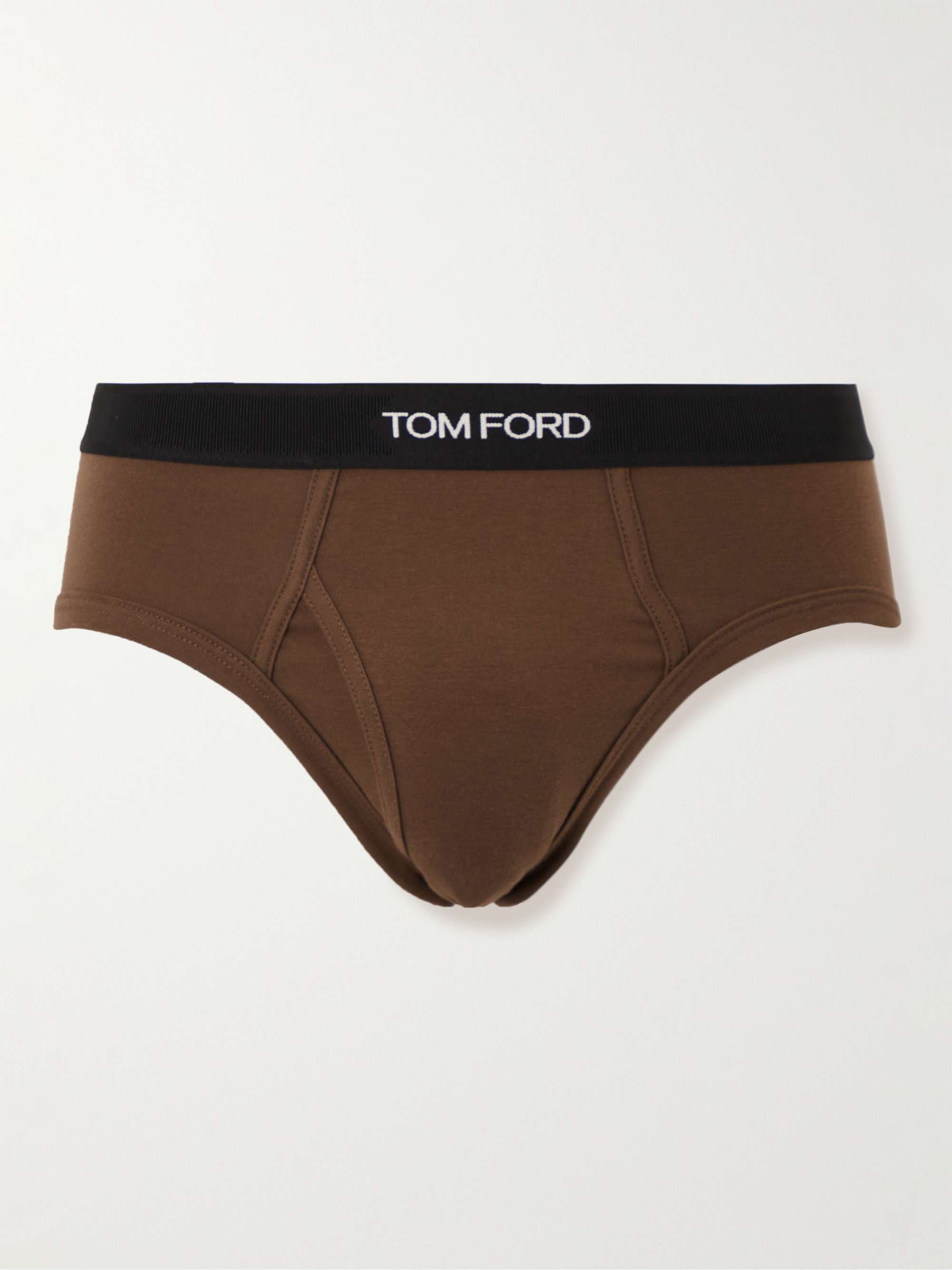 TOM FORD Stretch-Cotton Briefs for Men | MR PORTER