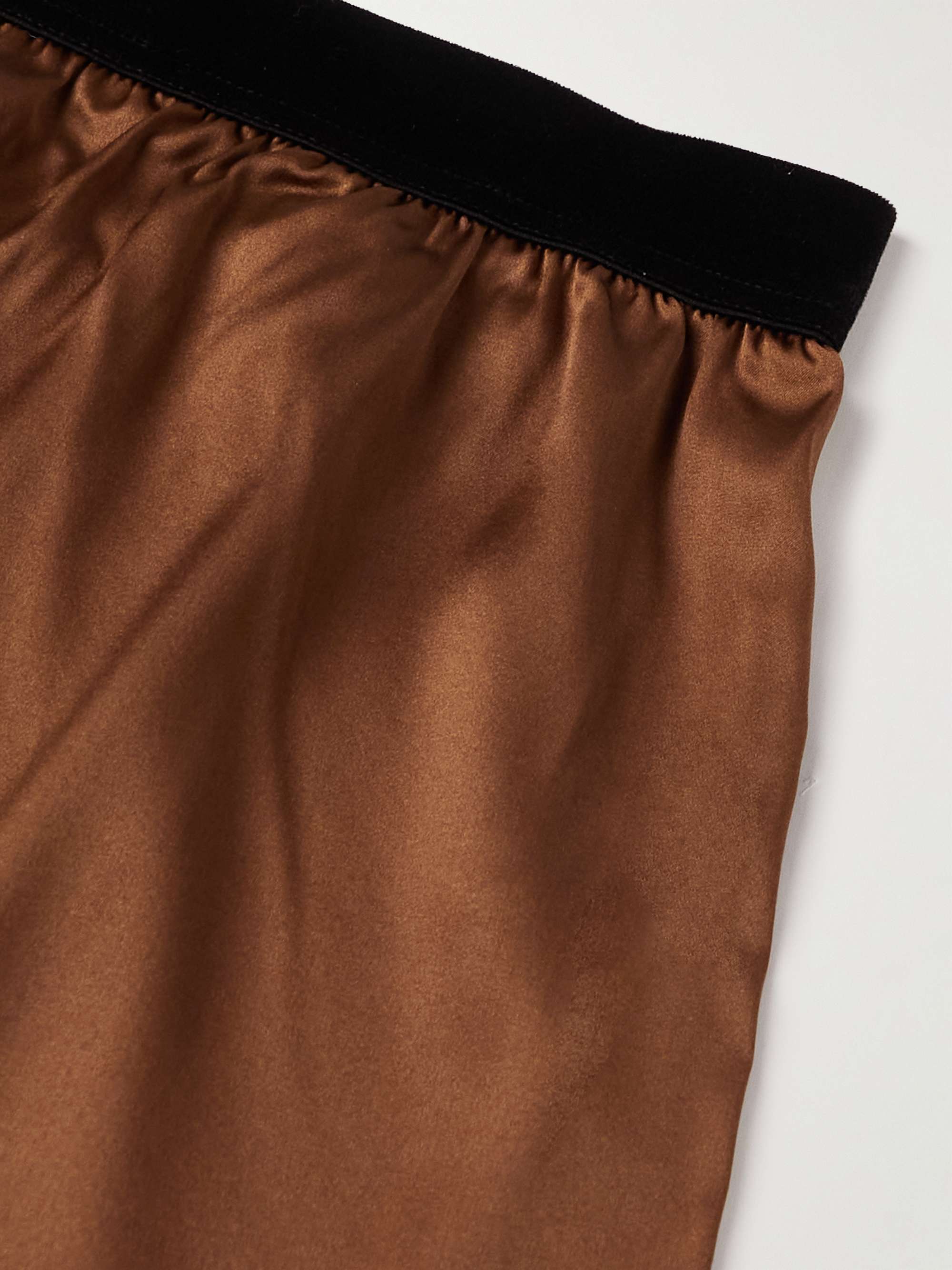 TOM FORD Stretch-Silk Satin Boxers