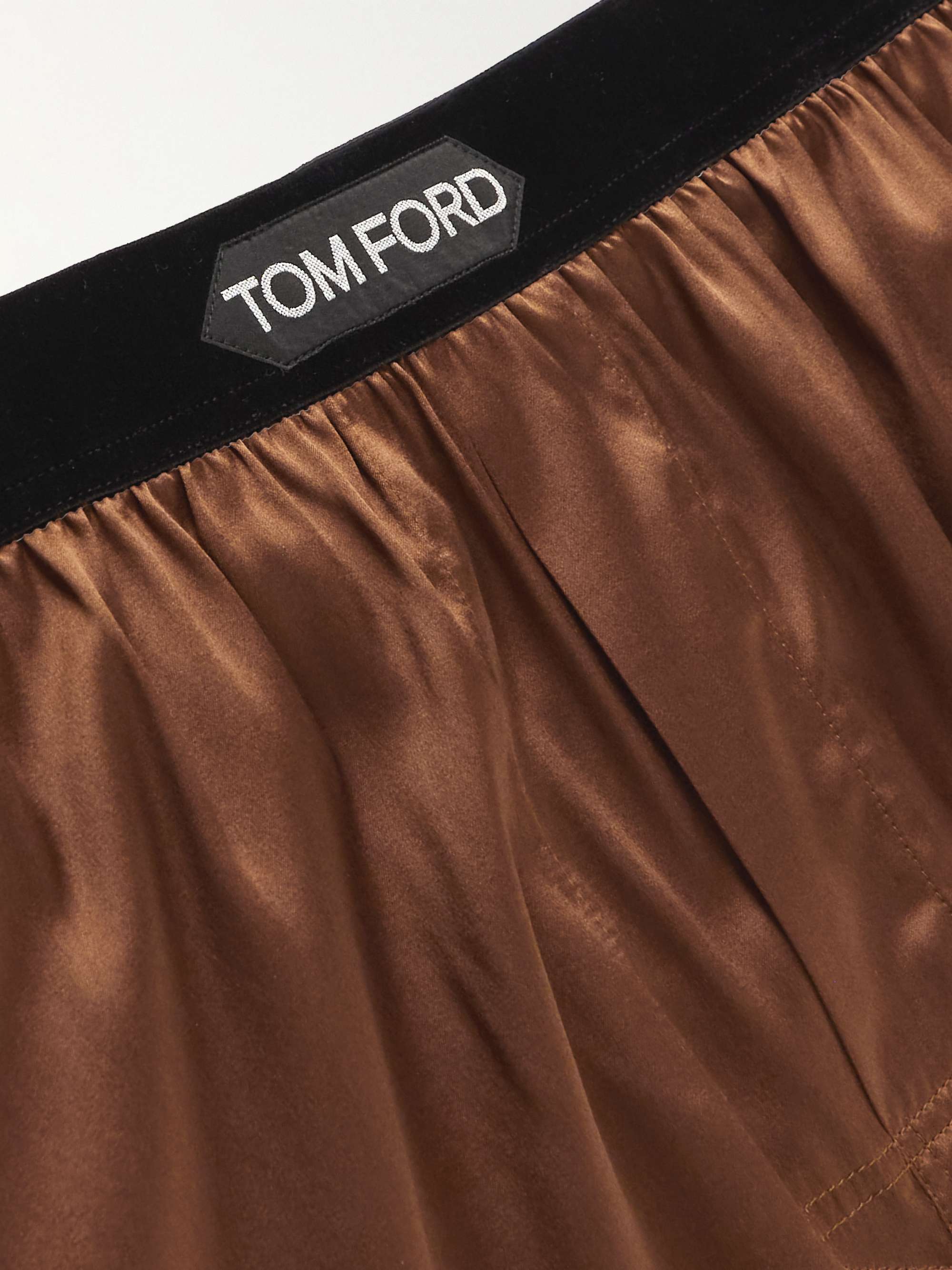 TOM FORD Stretch-Silk Satin Boxers