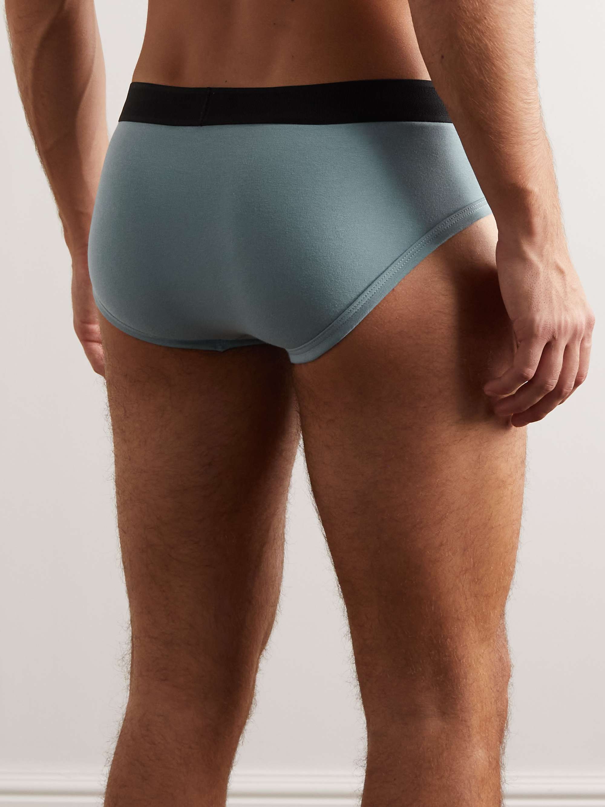 TOM FORD Stretch-Cotton Briefs