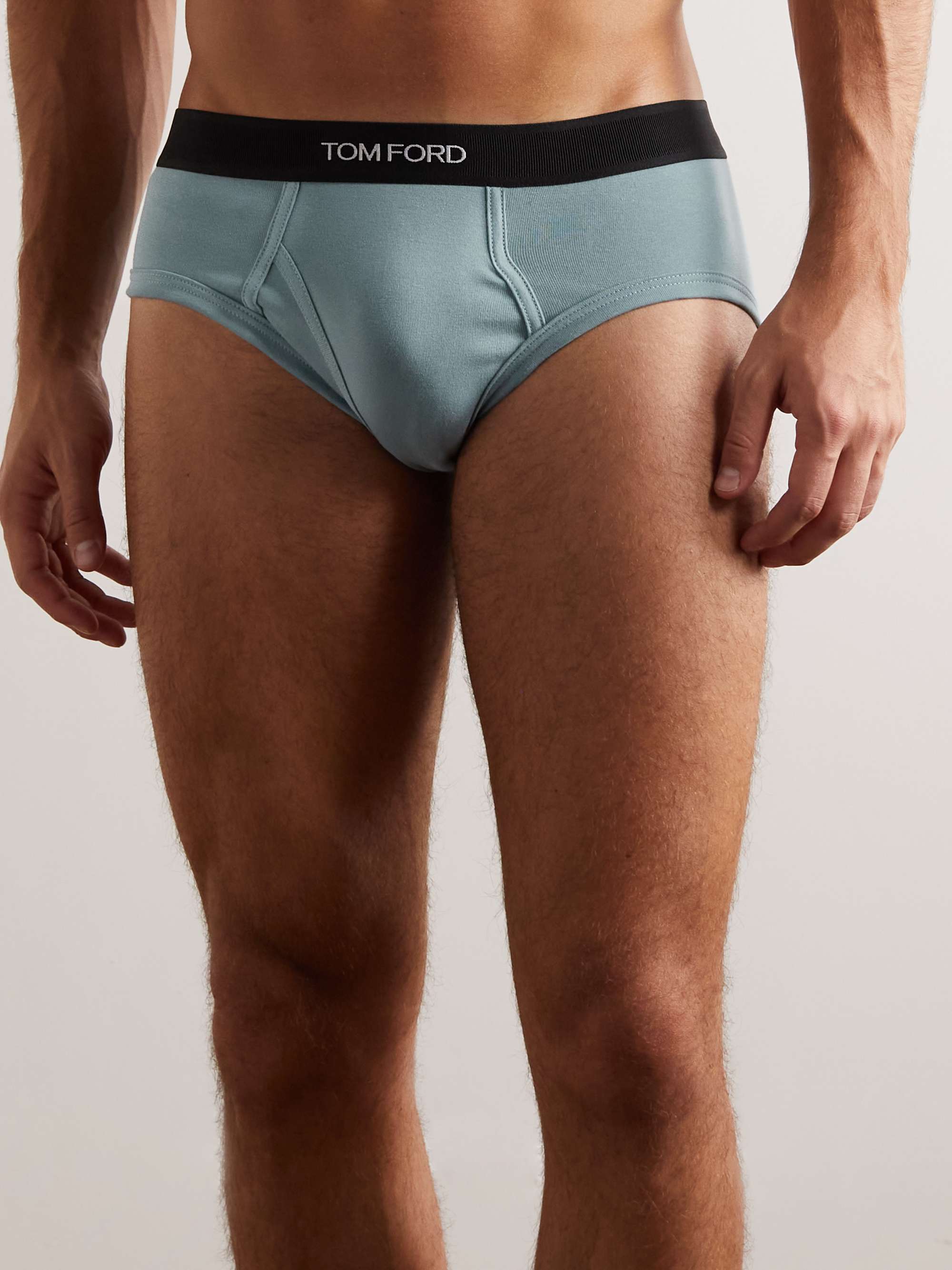 TOM FORD Stretch-Cotton Briefs