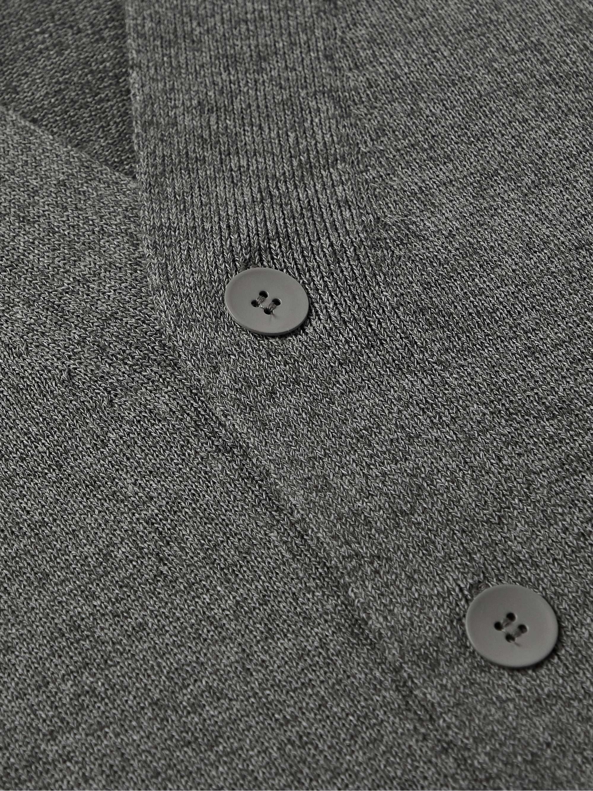ATON Oversized Knitted Cardigan