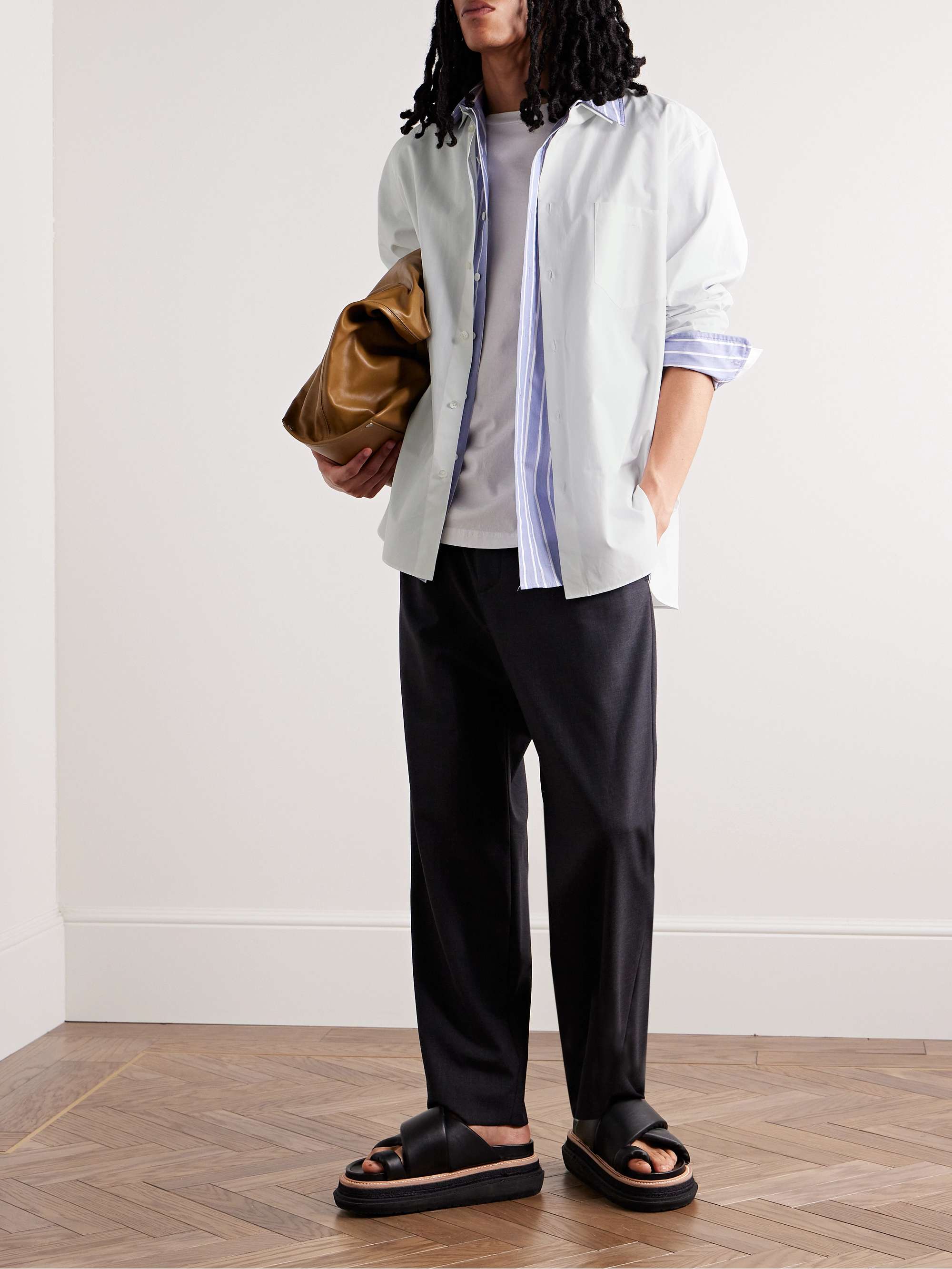 ATON Cotton-Poplin Shirt