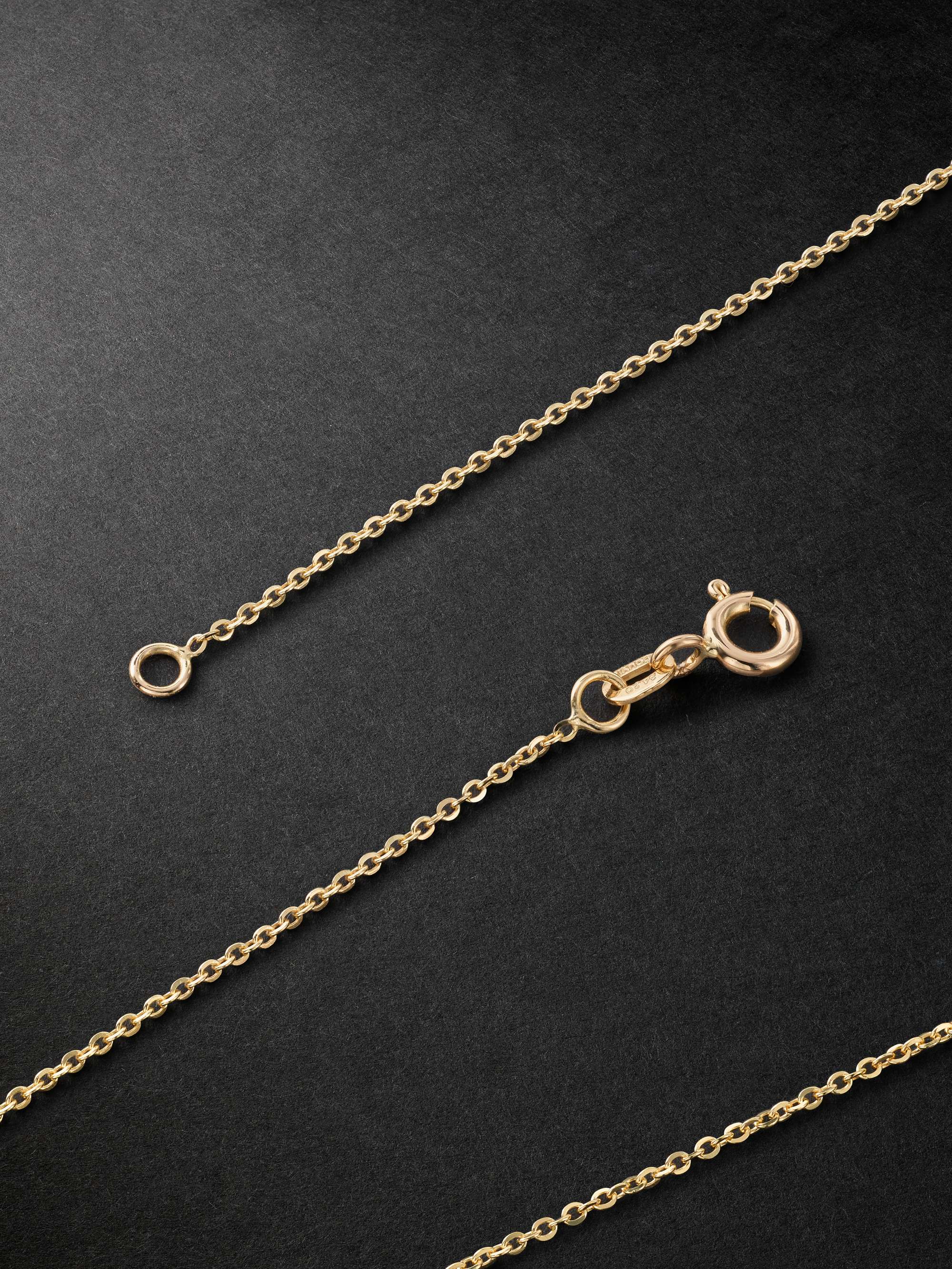 LITO Grand Bleu Gold, Enamel, Sapphire and Diamond Necklace