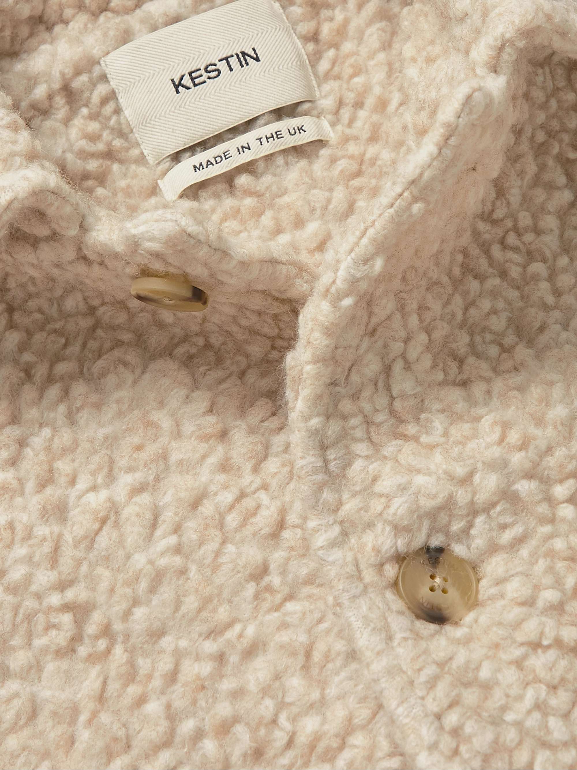 KESTIN Edinburgh Fleece Overcoat