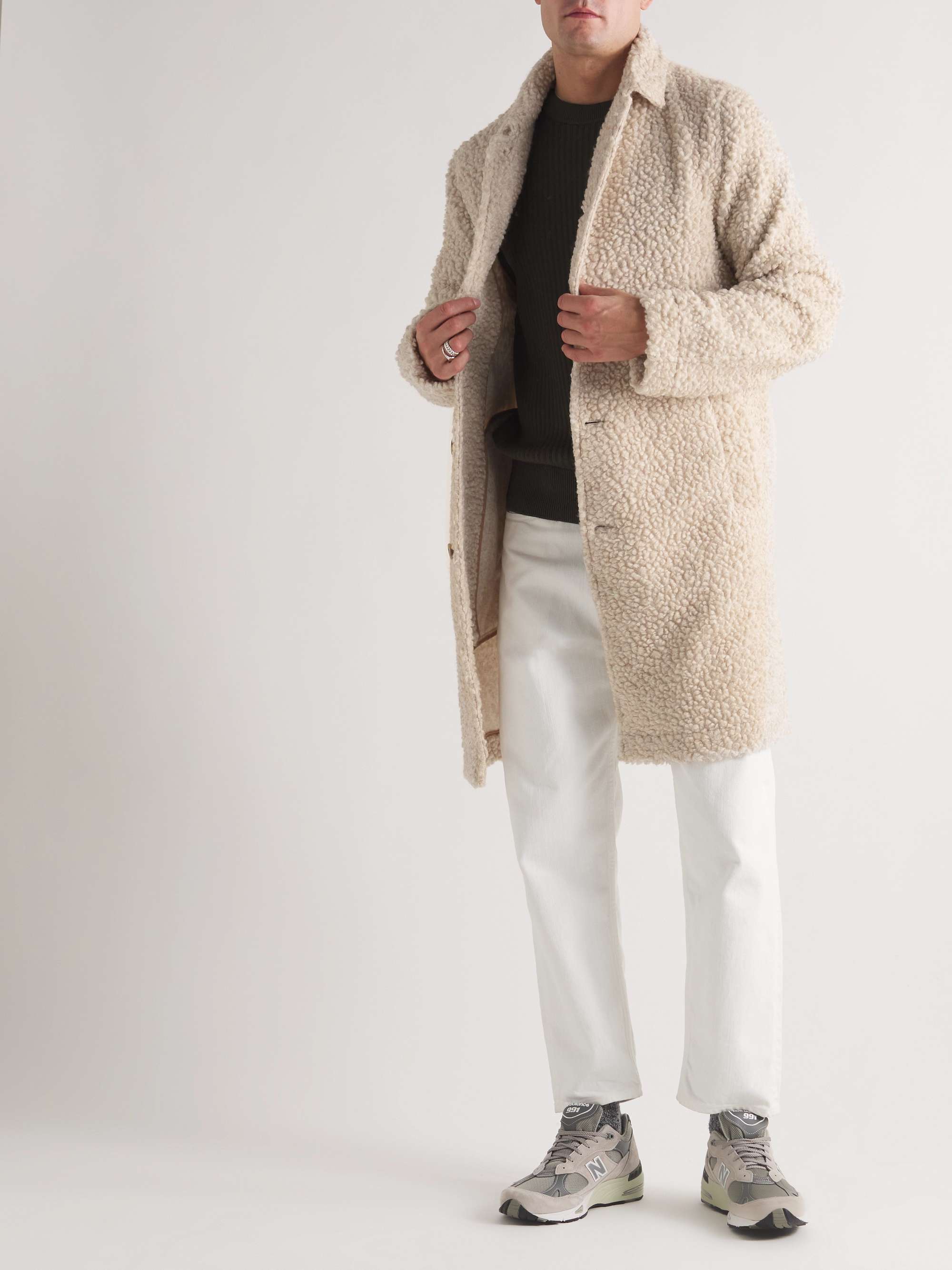 KESTIN Edinburgh Fleece Overcoat