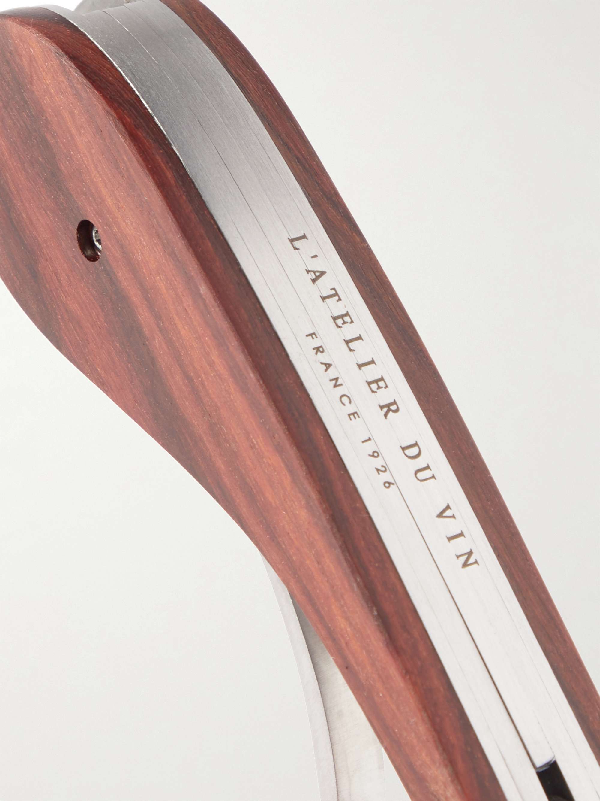 L'ATELIER DU VIN Soft Machine Rosewood and Stainless Steel Corkscrew