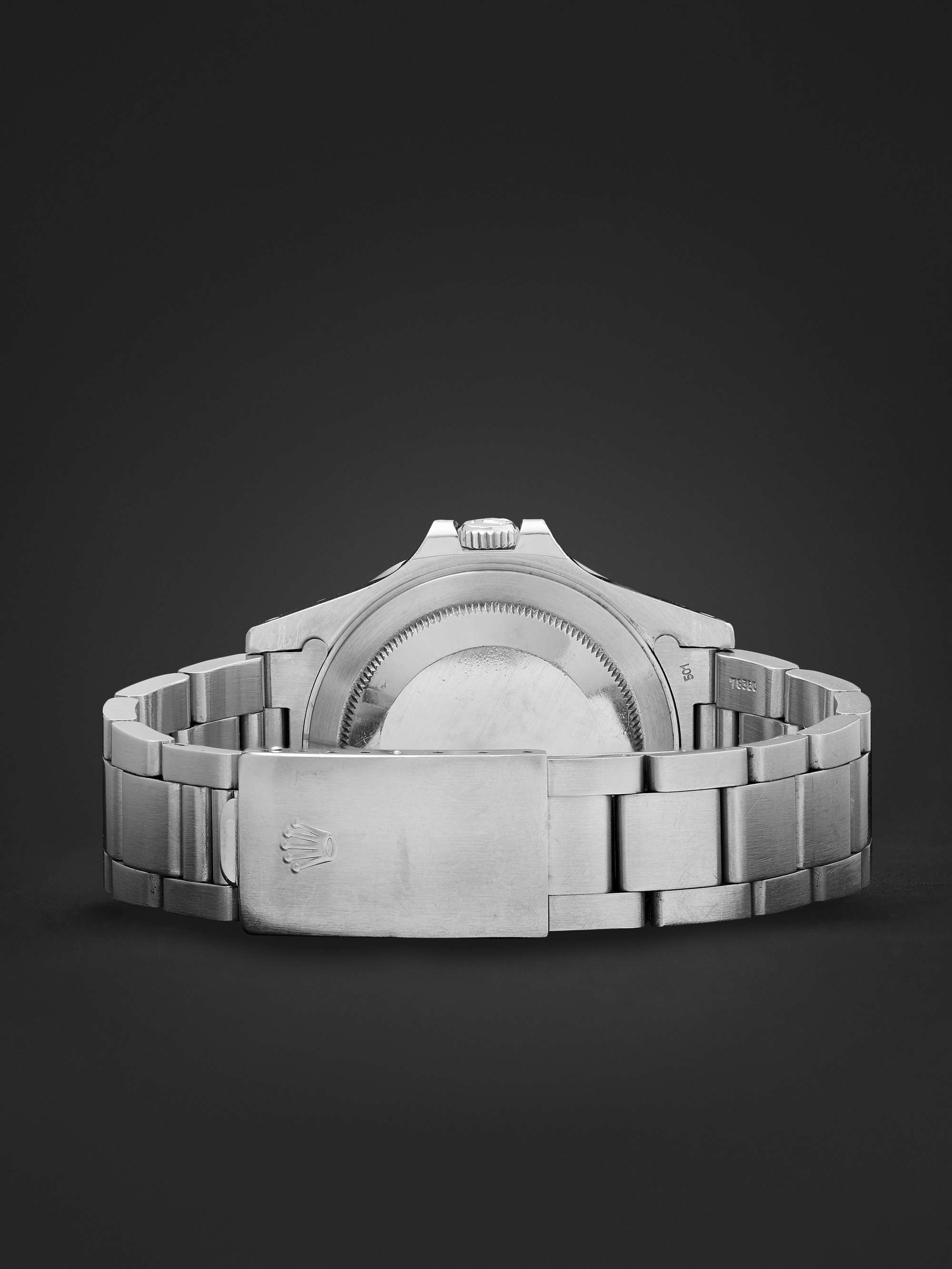 WIND VINTAGE Vintage 1987 Rolex Explorer II Automatic 40mm Oystersteel Watch, Ref. No. 16550