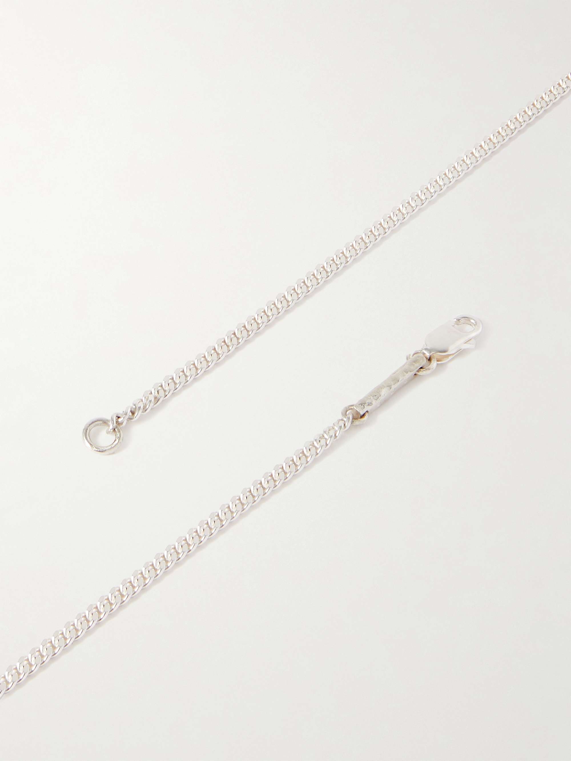 PEARLS BEFORE SWINE Du Silver Pendant Necklace
