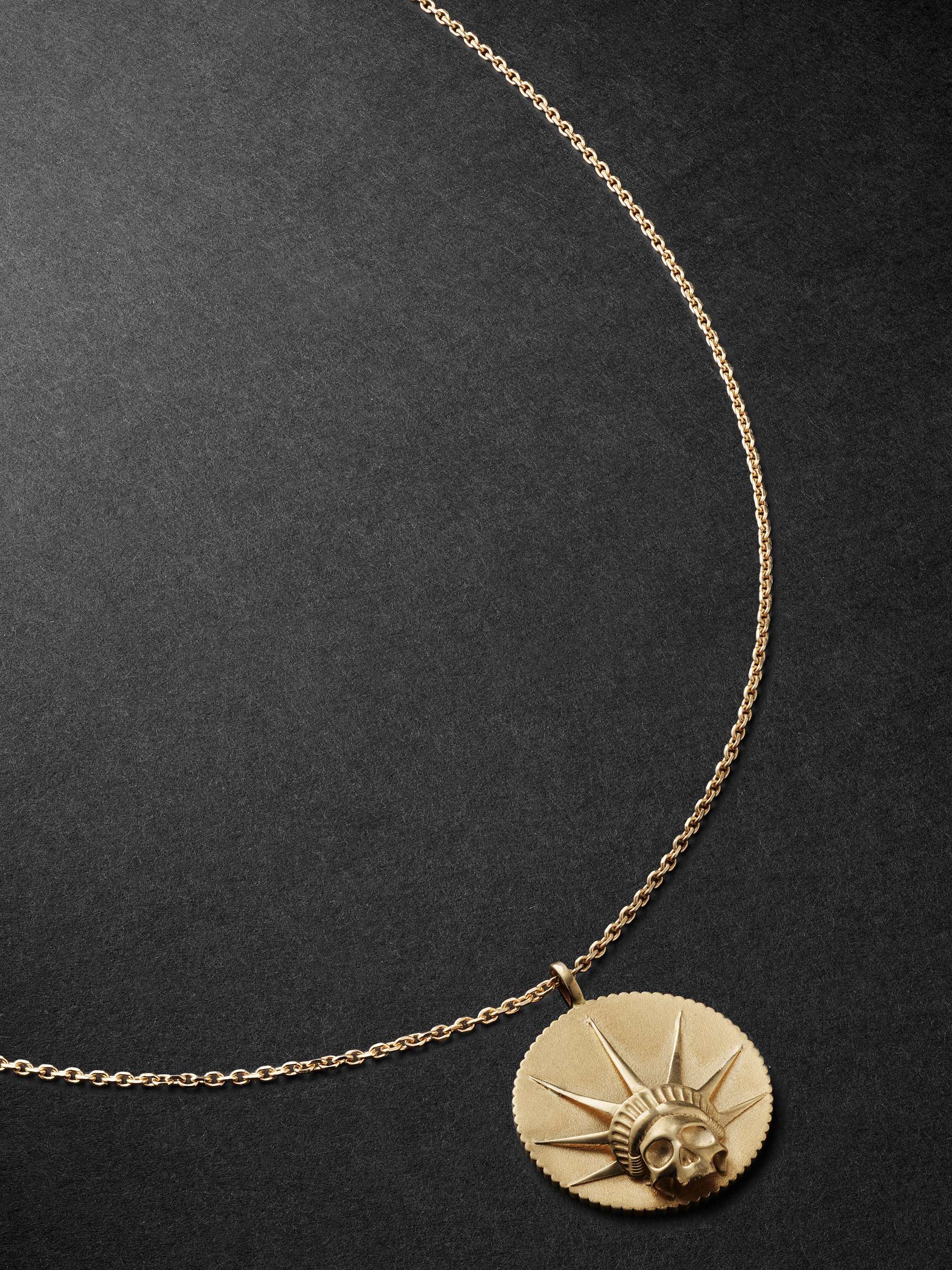 LUIS MORAIS Gold Pendant Necklace