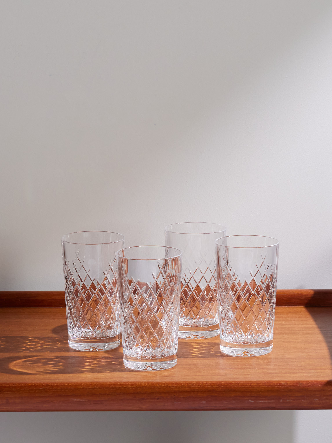 Soho Home Barwell Set of Four Crystal Highball Glasses - Men