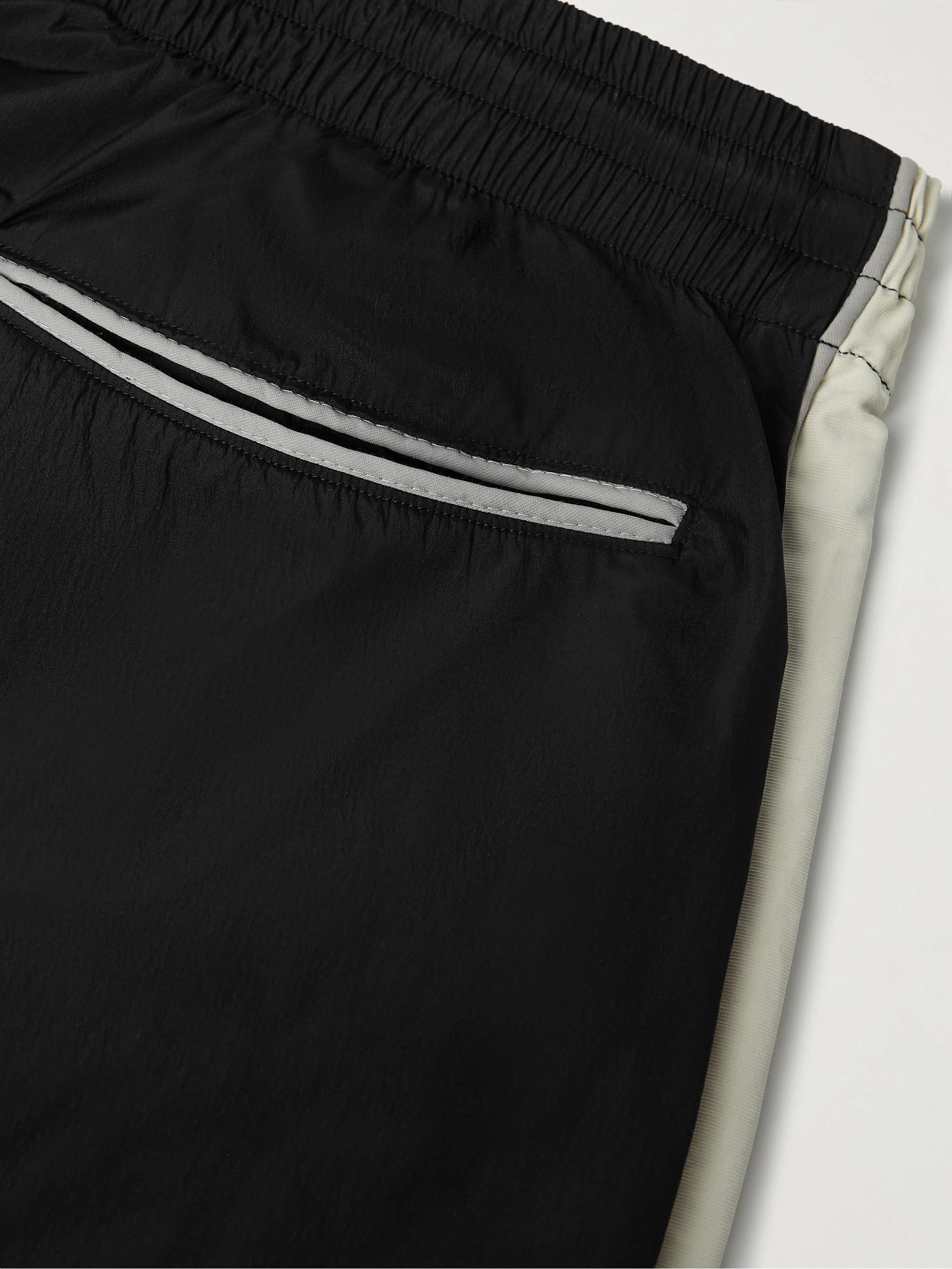 CHERRY LA Straight-Leg Logo-Print Recycled-Shell Track Pants