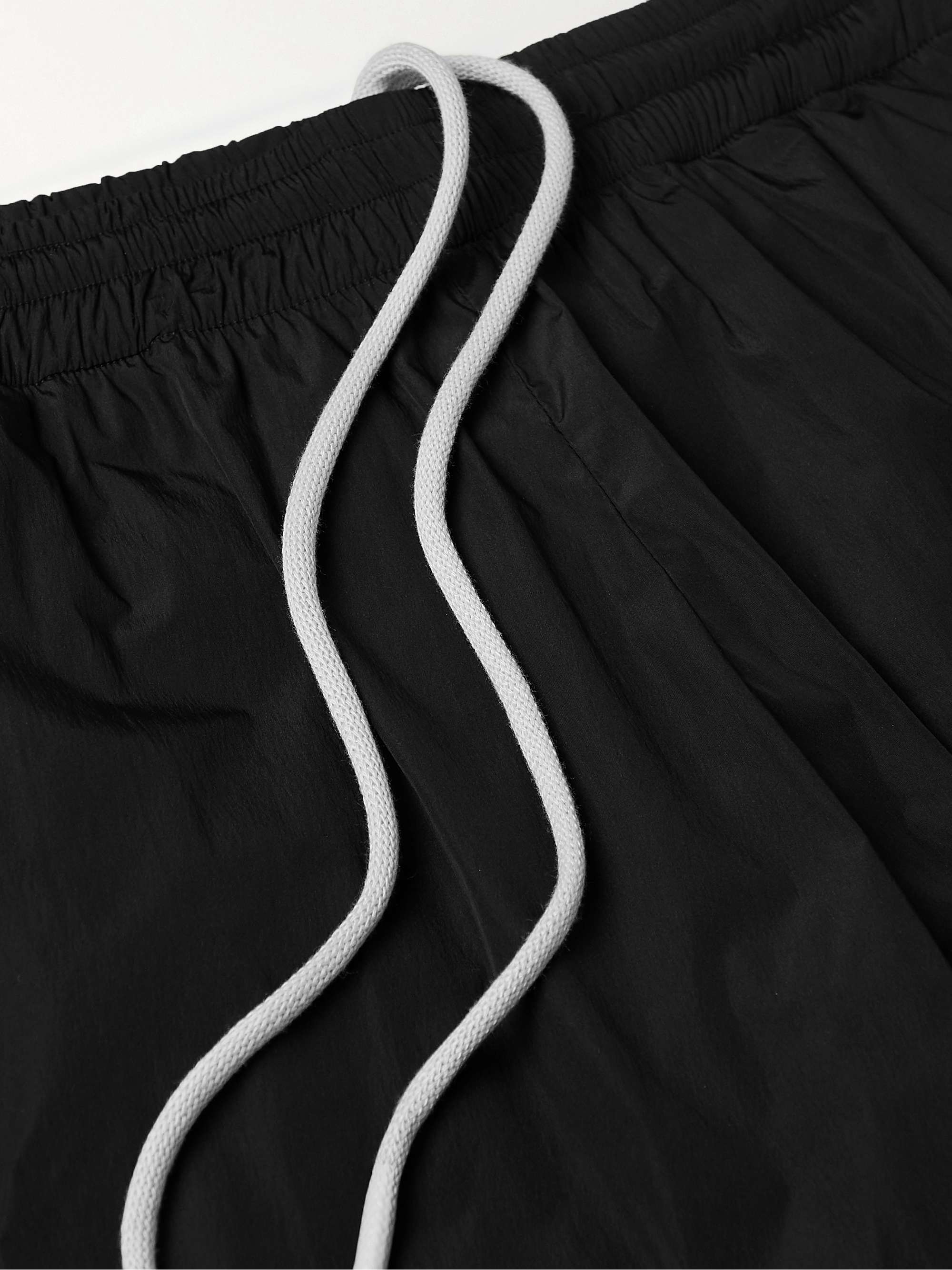 CHERRY LA Straight-Leg Logo-Print Recycled-Shell Track Pants