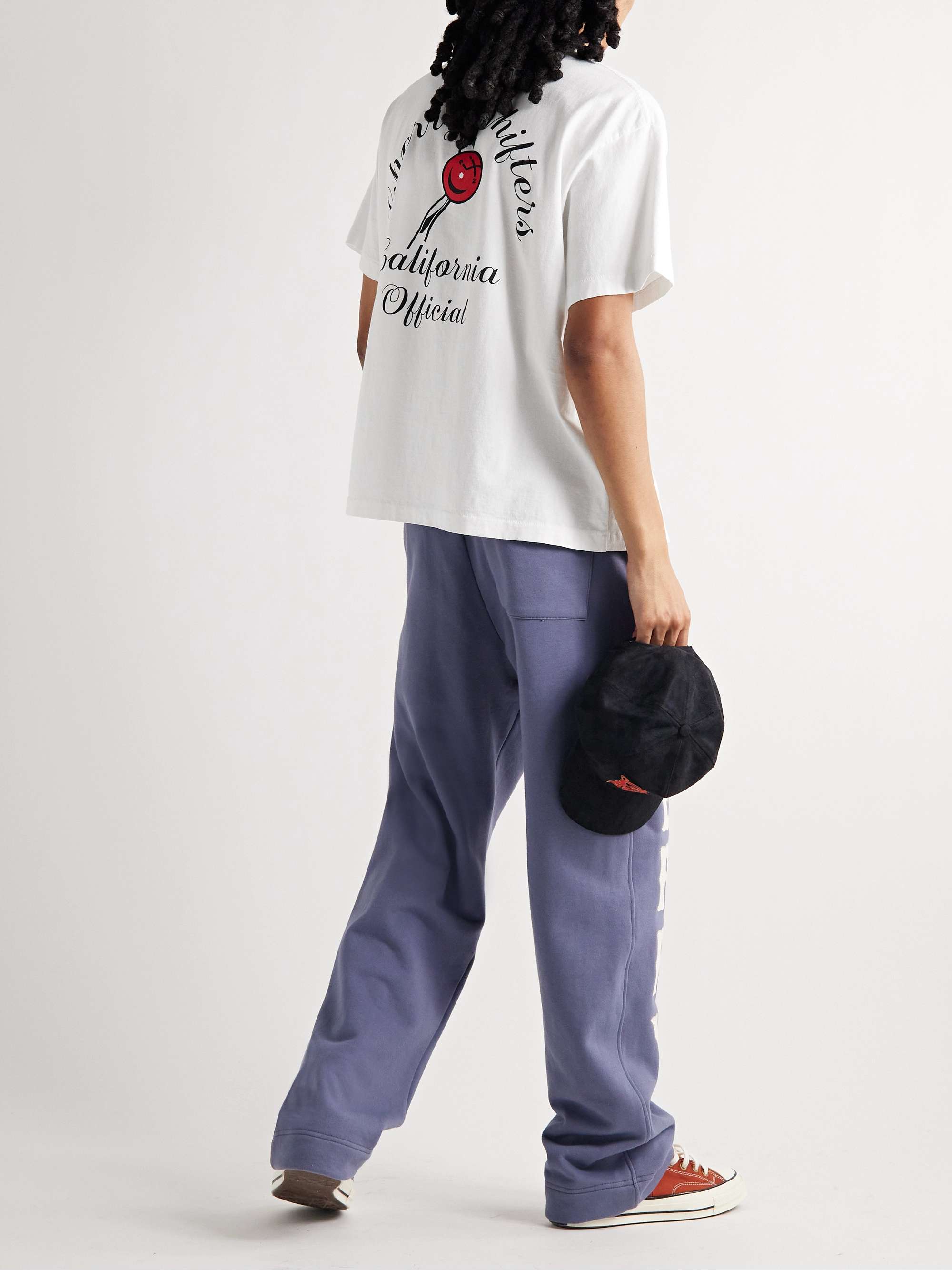 CHERRY LA Logo-Print Cotton-Jersey T-Shirt