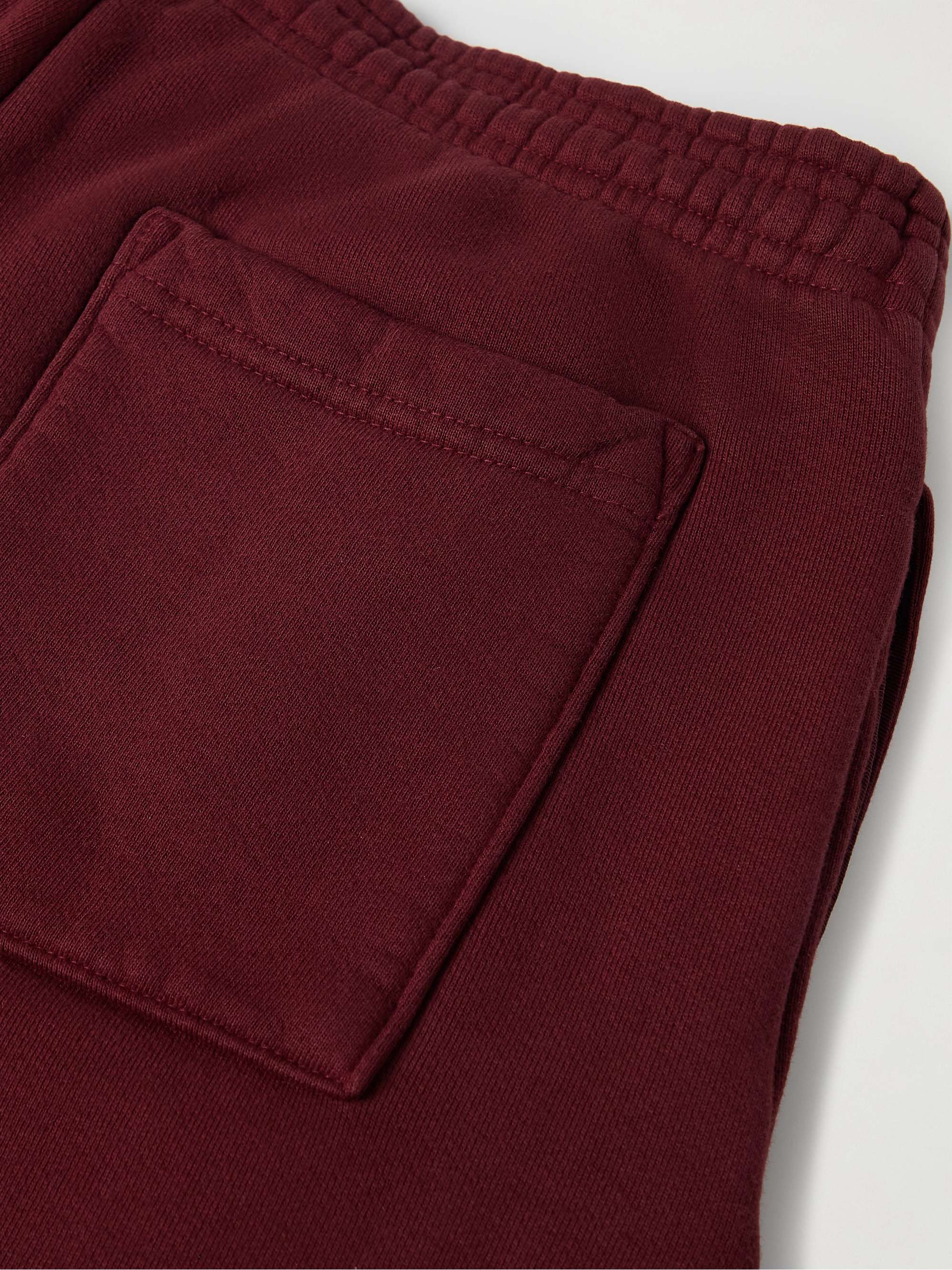 CHERRY LOS ANGELES Tapered Logo-Print Cotton-Jersey Sweatpants