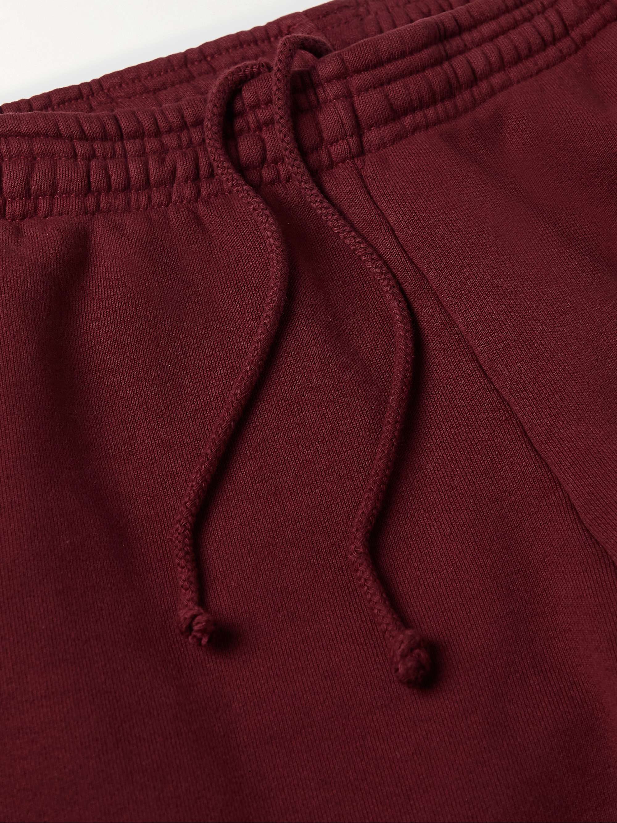 CHERRY LOS ANGELES Tapered Logo-Print Cotton-Jersey Sweatpants