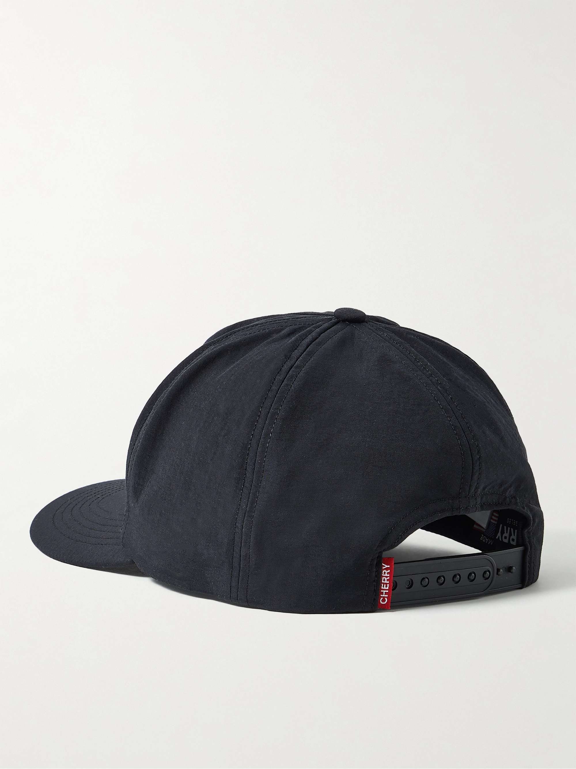 CHERRY LA Logo-Print Twill Trucker Hat
