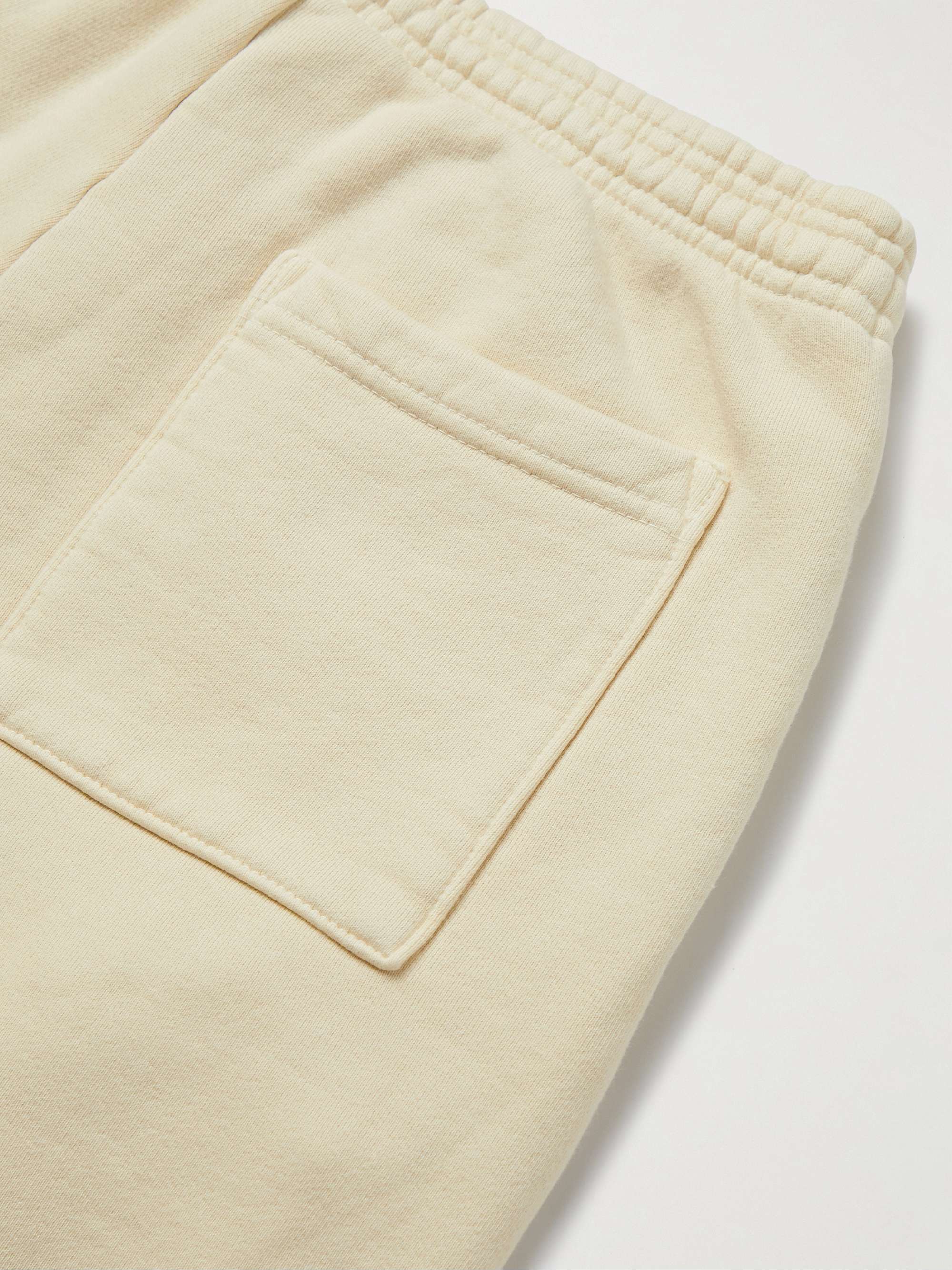 CHERRY LA Tapered Logo-Print Cotton-Jersey Sweatpants