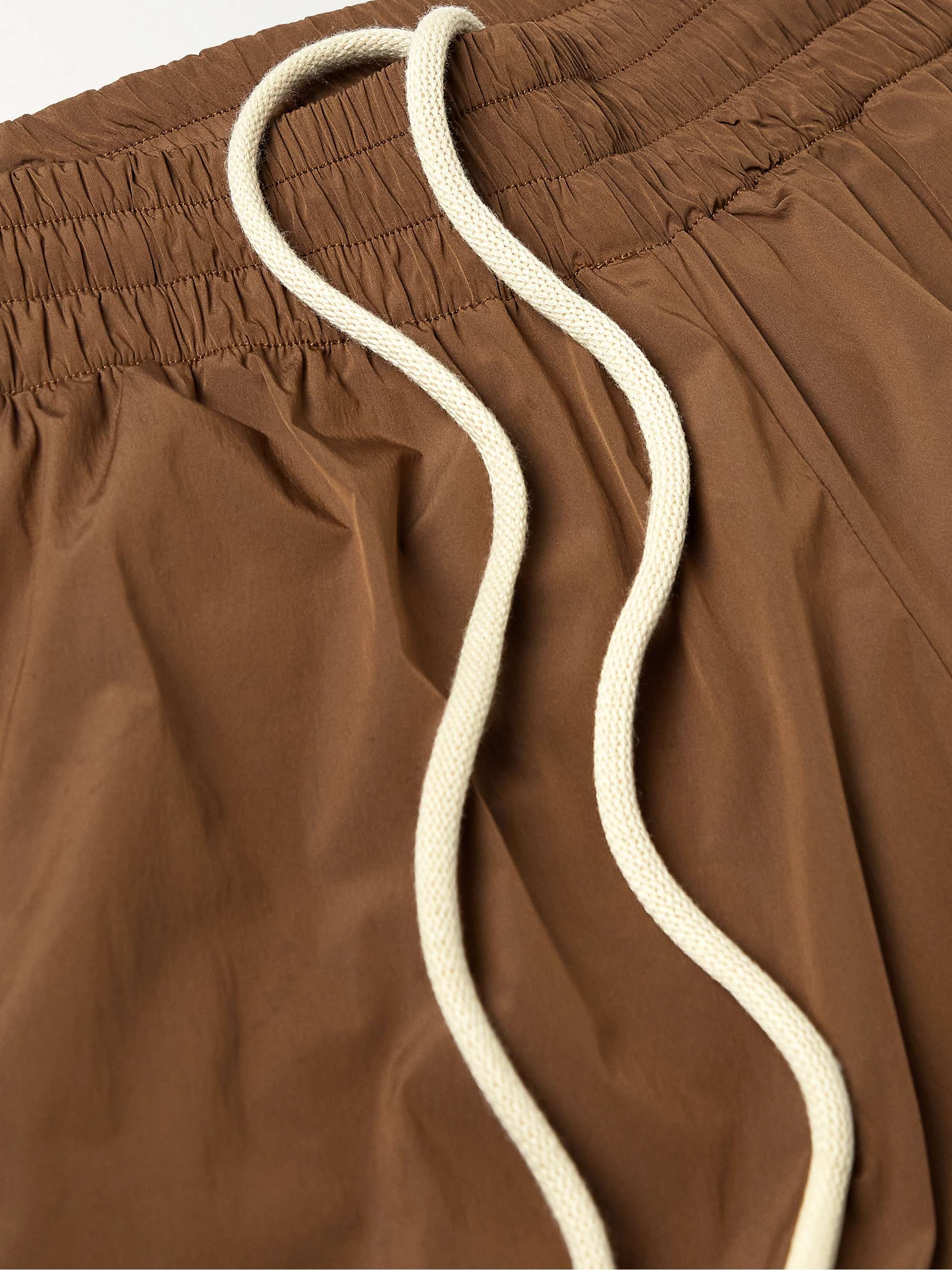 CHERRY LA Straight-Leg Logo-Print Recycled-Shell Track Pants