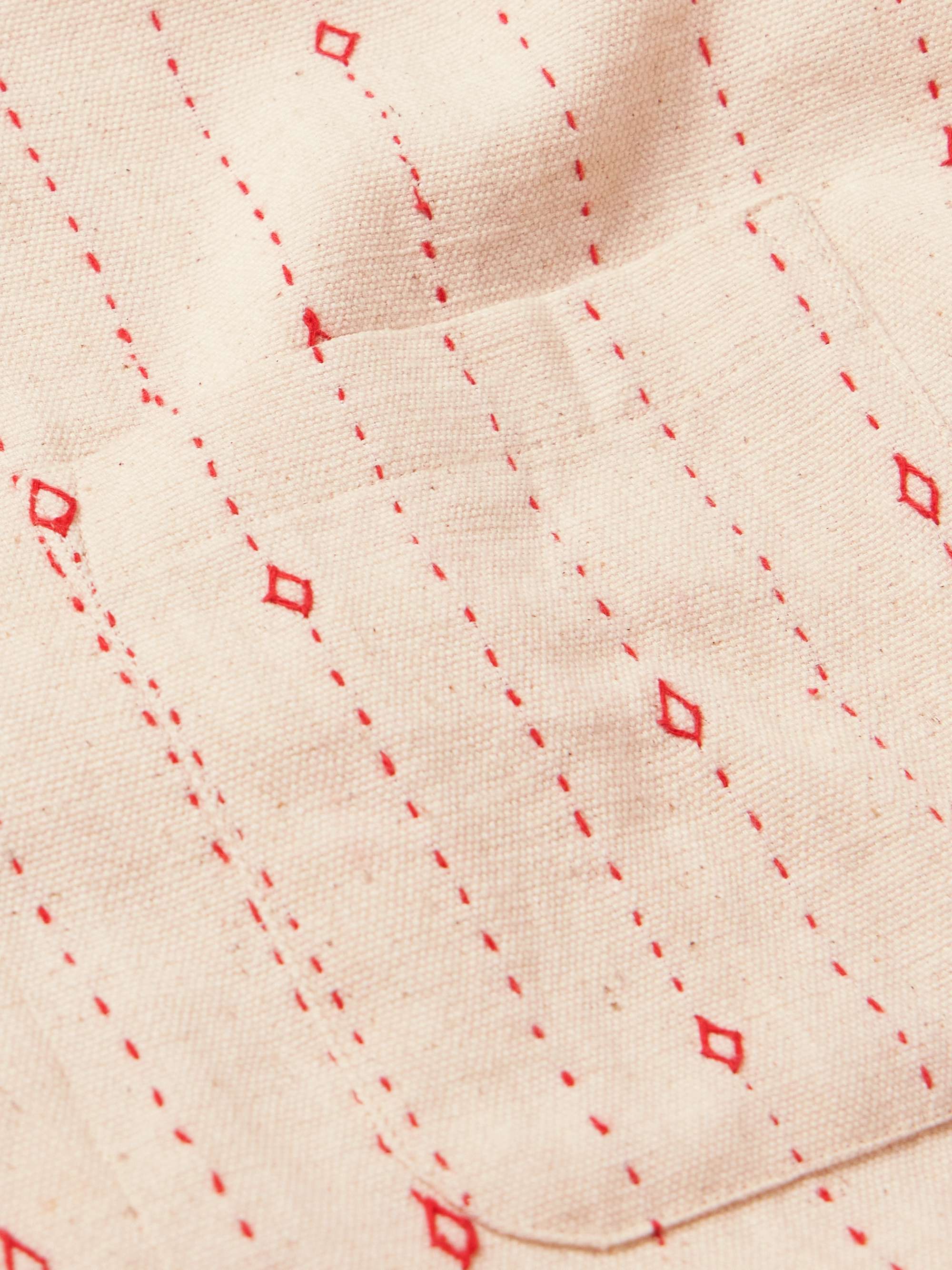 KARTIK RESEARCH Embroidered Cotton Shirt