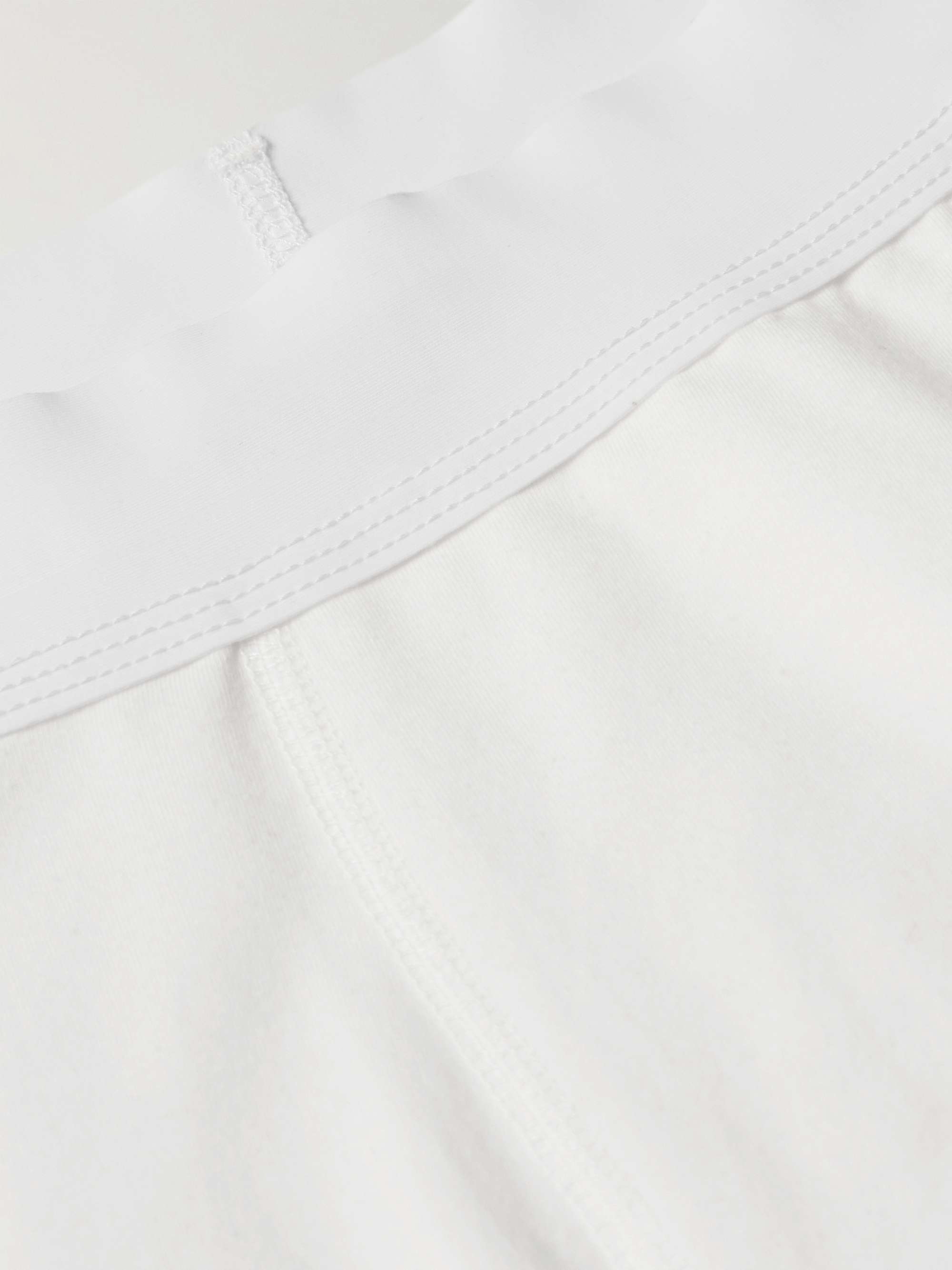 JAMES PERSE Elevated Lotus Sport Cotton-Blend Jersey Boxer Briefs