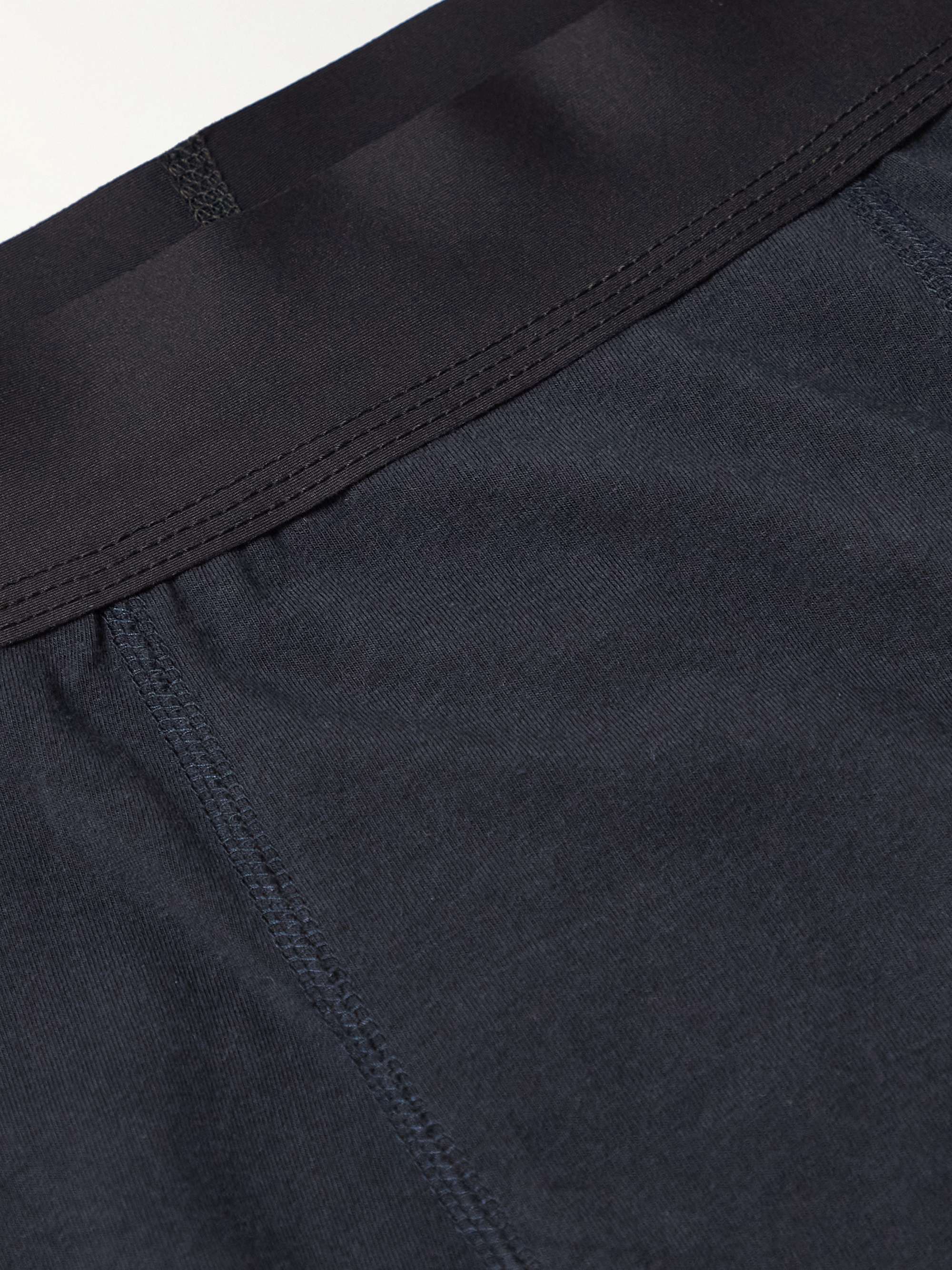 JAMES PERSE Elevated Lotus Sport Cotton-Blend Jersey Boxer Briefs