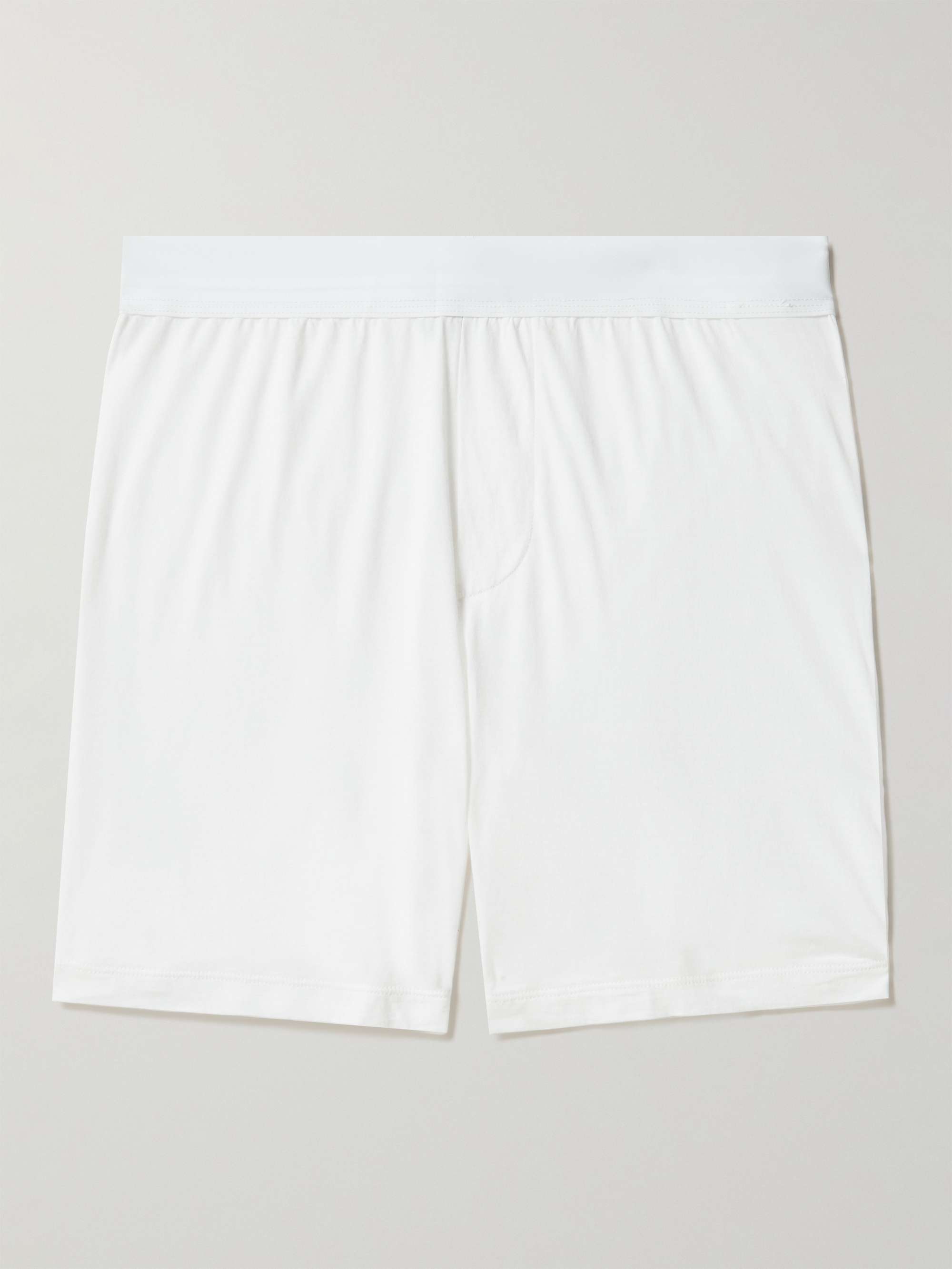 JAMES PERSE Luxe Lotus Cotton-Jersey Boxer Shorts for Men | MR PORTER