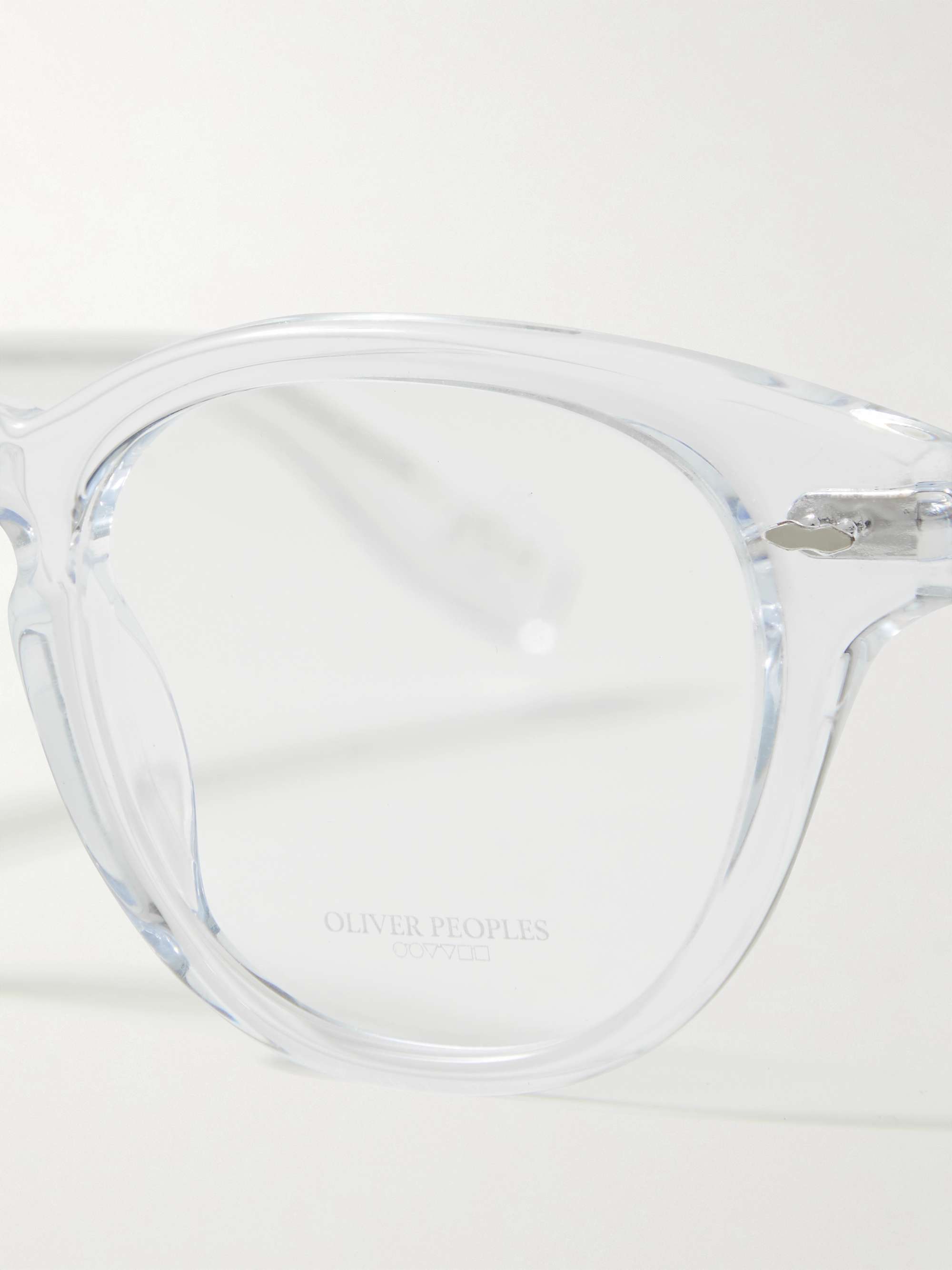 OLIVER PEOPLES + Cary Grant 48 Round-Frame Acetate Optical Lenses