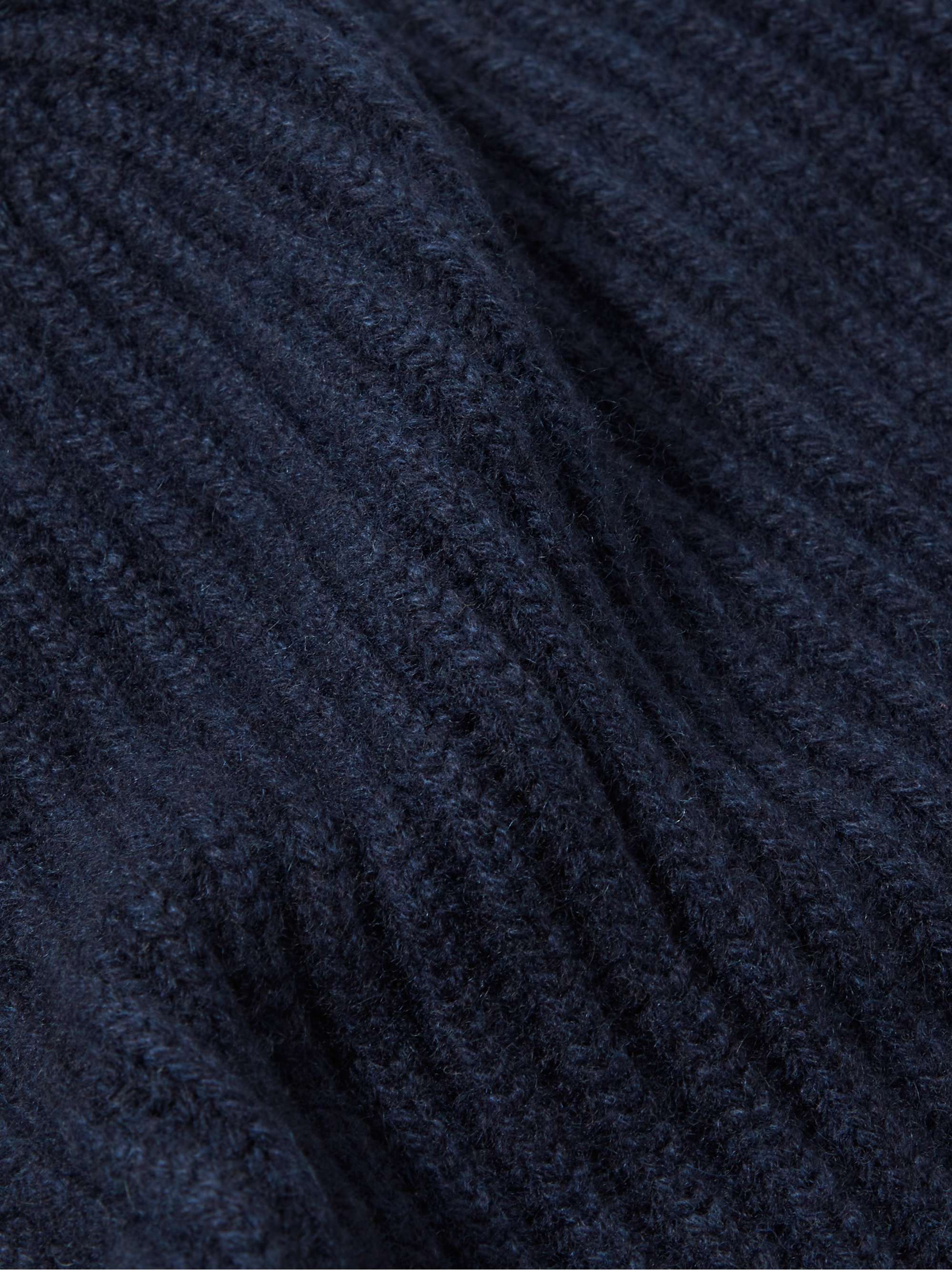 PURDEY Ribbed Cashmere Beanie
