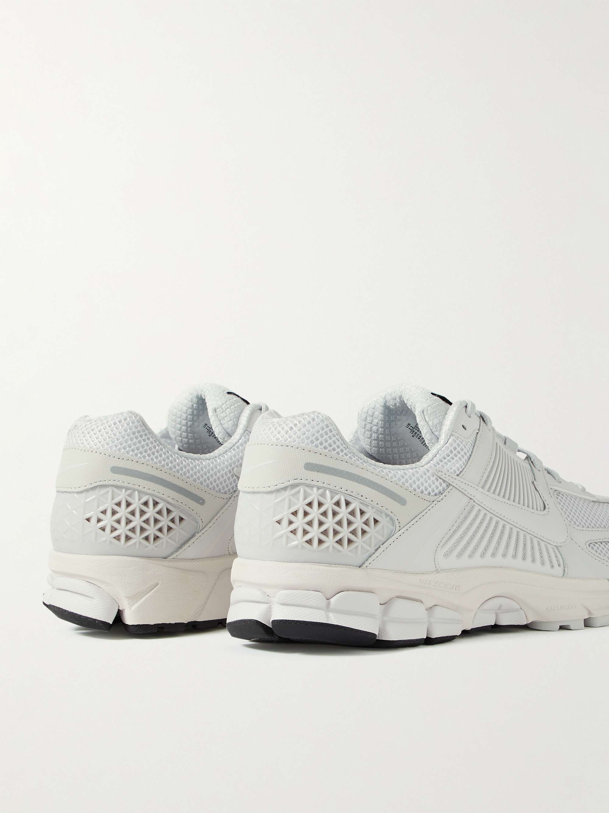 NIKE Zoom Vomero 5 Rubber-Trimmed Mesh and Leather Sneakers
