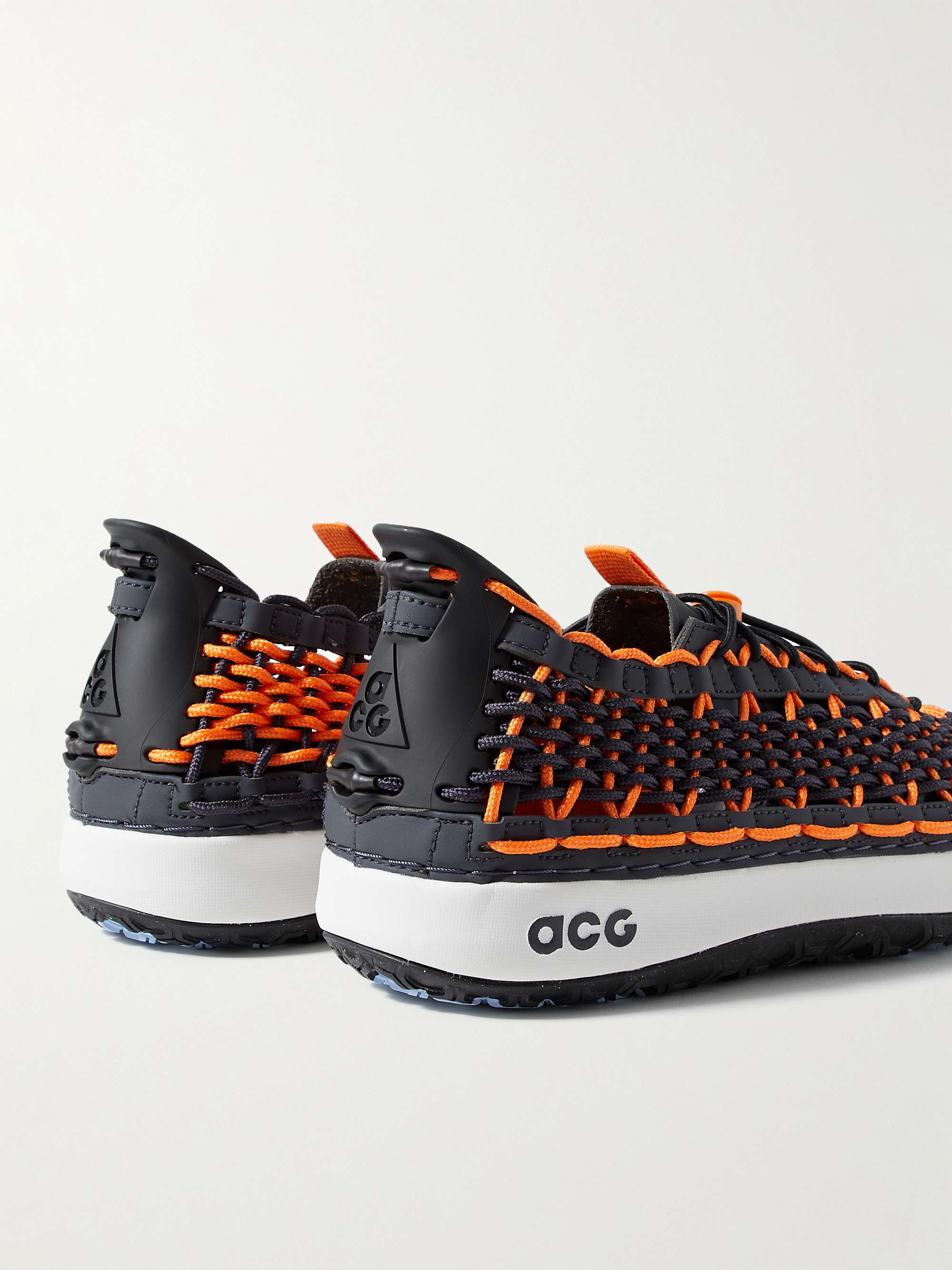 NIKE ACG Watercat+ Rubber-Trimmed Woven Cord Sneakers