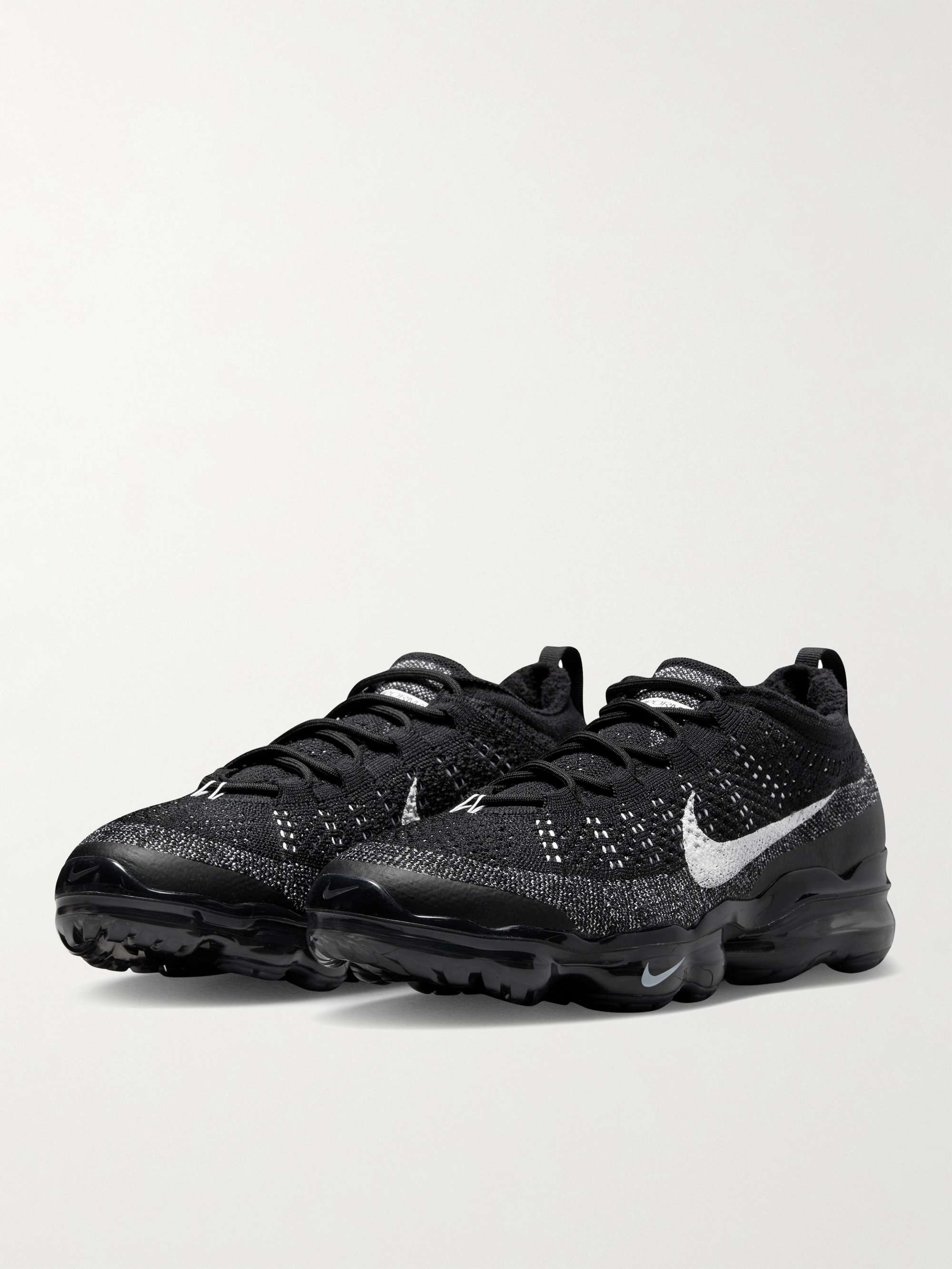 NIKE Air VaporMax 2023 Rubber-Trimmed Flyknit Sneakers