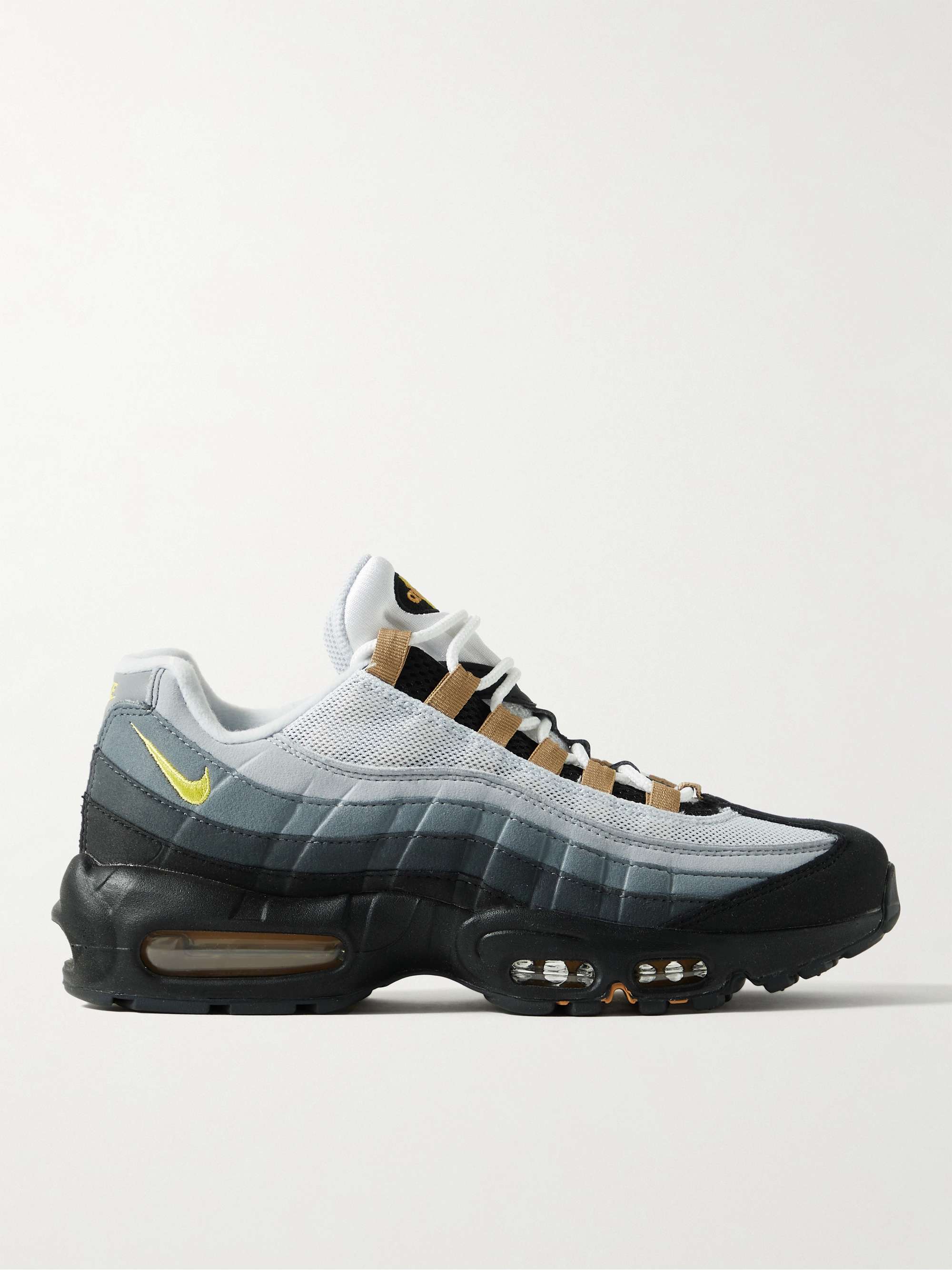 Air Max 95 Suede Mesh Sneakers for Men | MR PORTER