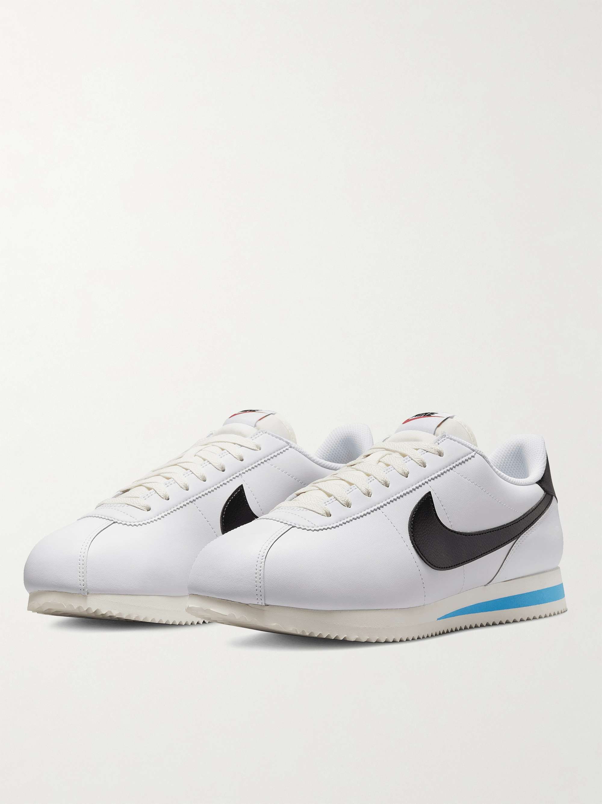 nike cortez leather sneakers