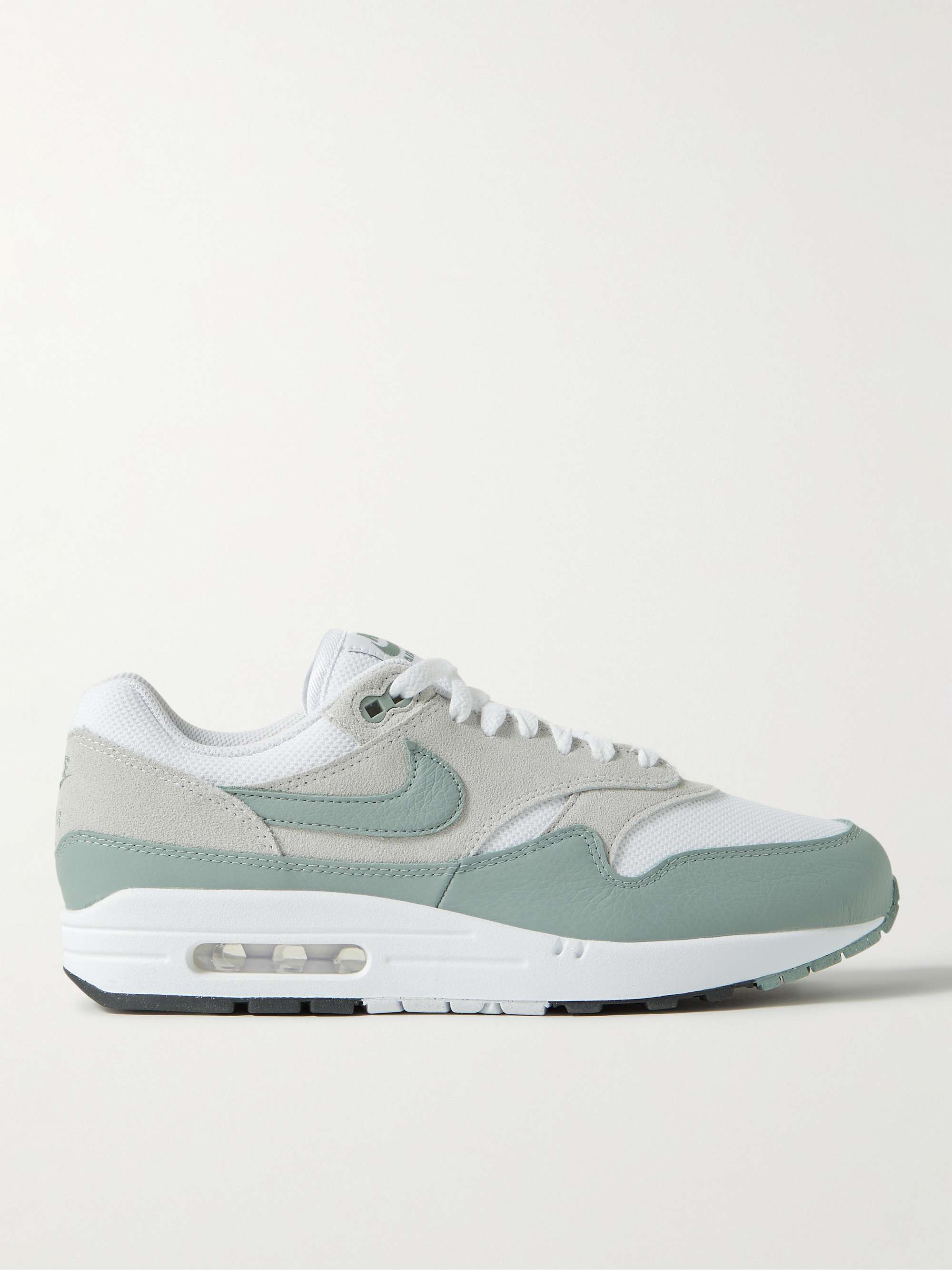 Air Max 1 SC Suede, Mesh and Leather Sneakers